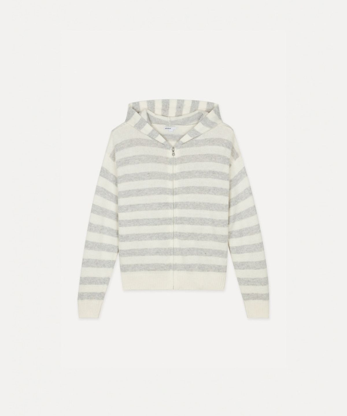 섭듀드(SUBDUED) Hooded Cardigan (GREY CREAM)
