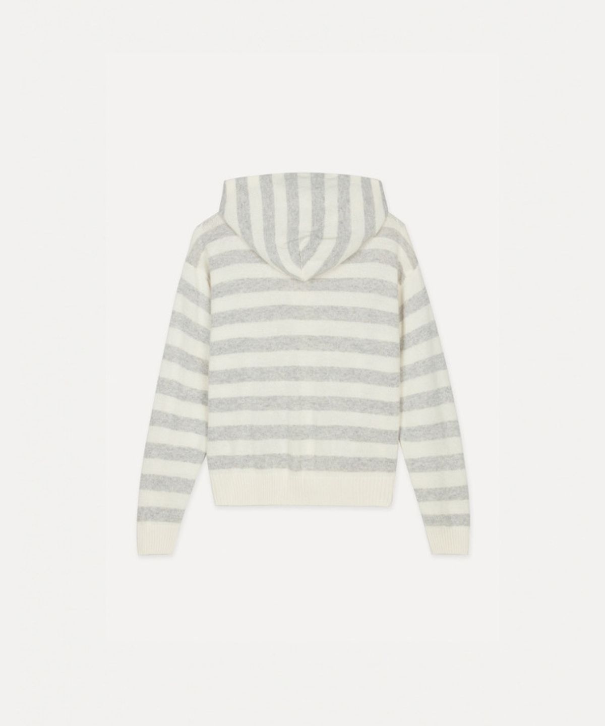 섭듀드(SUBDUED) Hooded Cardigan (GREY CREAM)