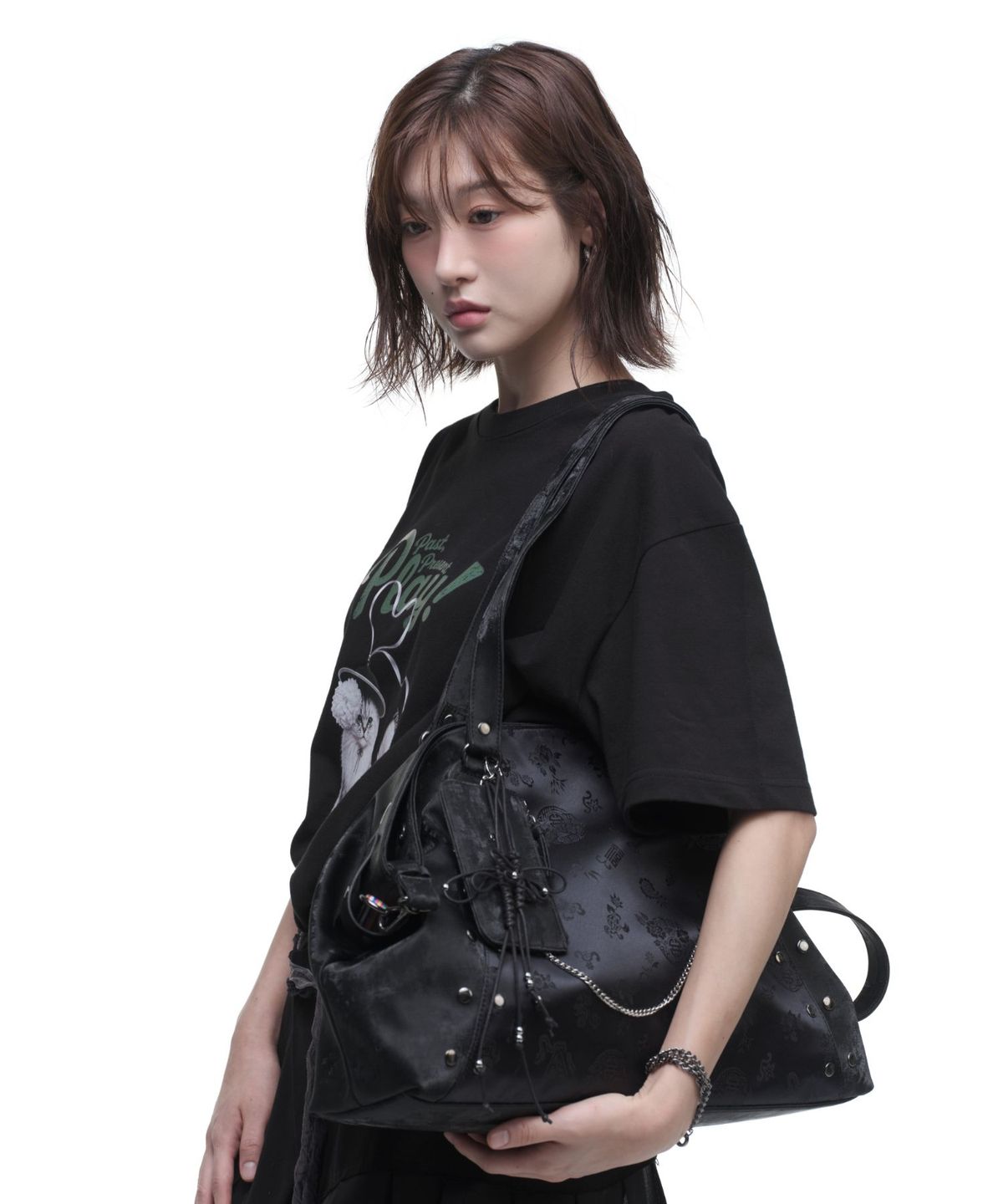 칠 하나 투 구육(71TO96) 서하백,Seoha Bag (Black)