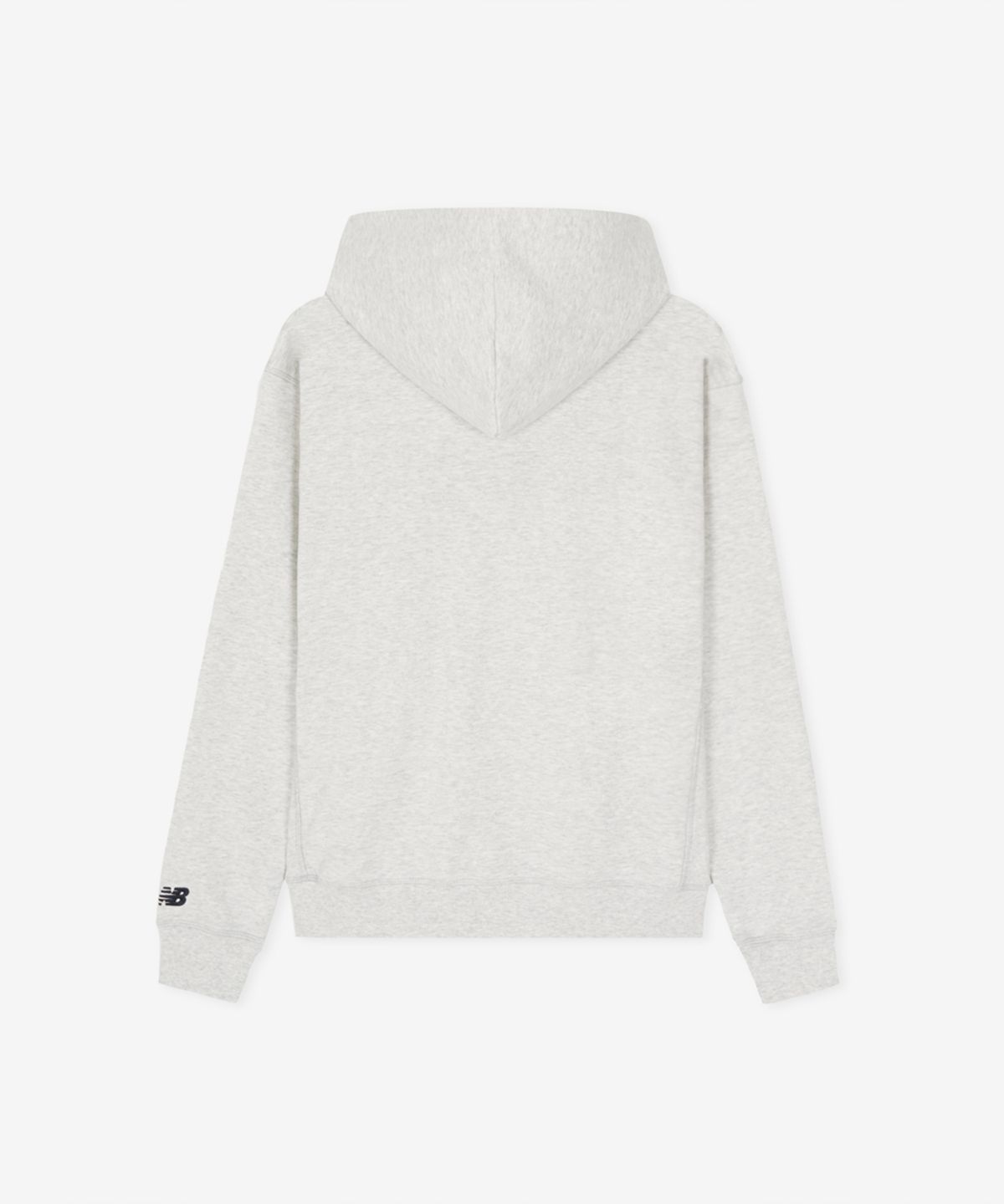 뉴발란스(NEW BALANCE) NBN0G42913 / UNI 에센셜 클래식 레터링 후드티 (L/GRAY)