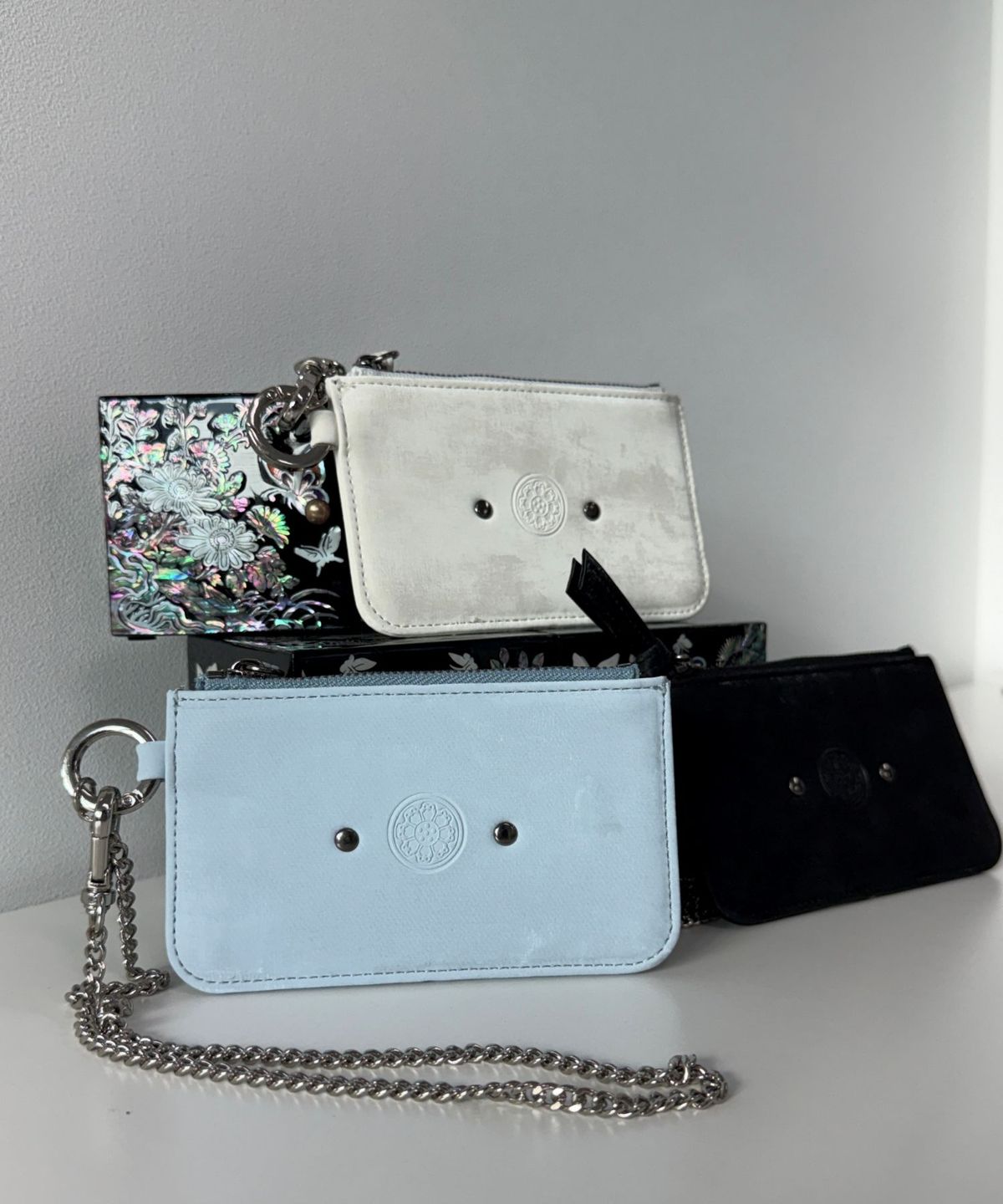 칠 하나 투 구육(71TO96) 수막새 카드지갑 , Sumaksae Card Wallet (Sky Blue)