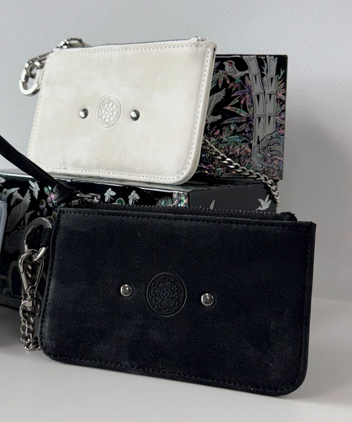 칠 하나 투 구육(71TO96) 수막새 카드지갑,Sumaksae Card Wallet (Black)