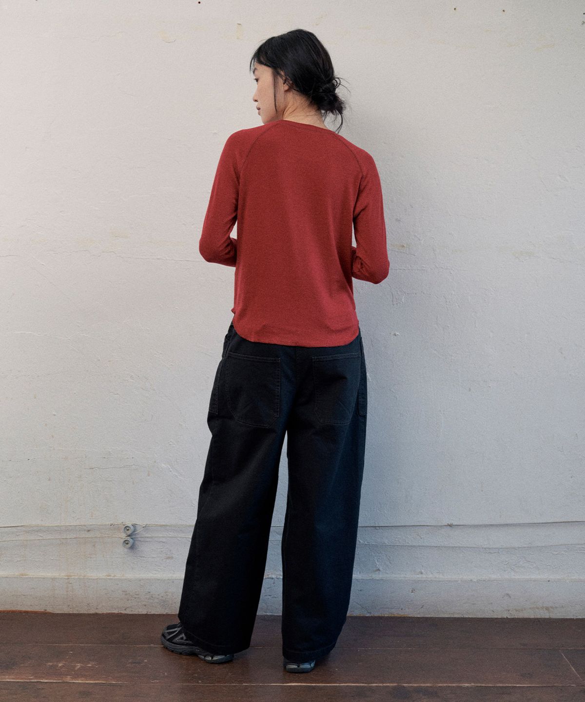 모노크롬(MONOCHROME) mylo rib t-shirt (6color)