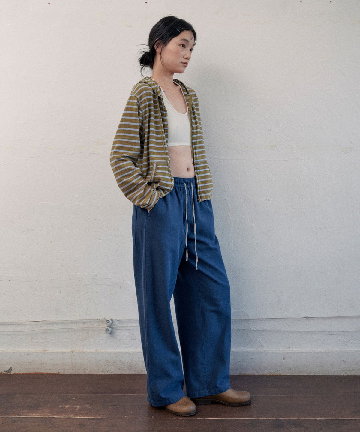 모노크롬(MONOCHROME) F ann banding pants (2color)