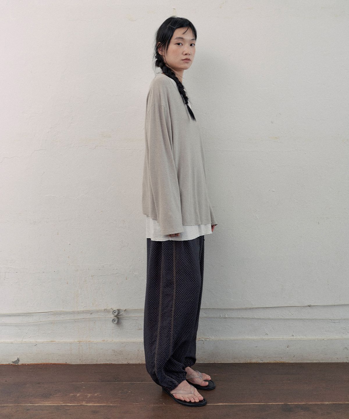 모노크롬(MONOCHROME) kohn Jogger pants (navy)