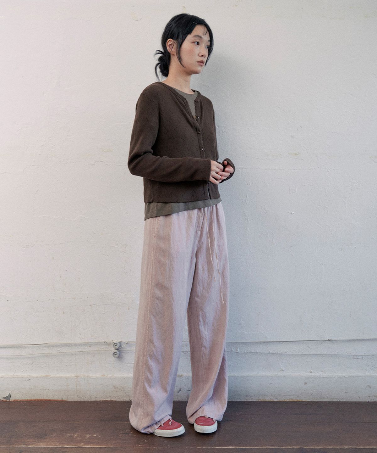모노크롬(MONOCHROME) lau banding pants (2color)