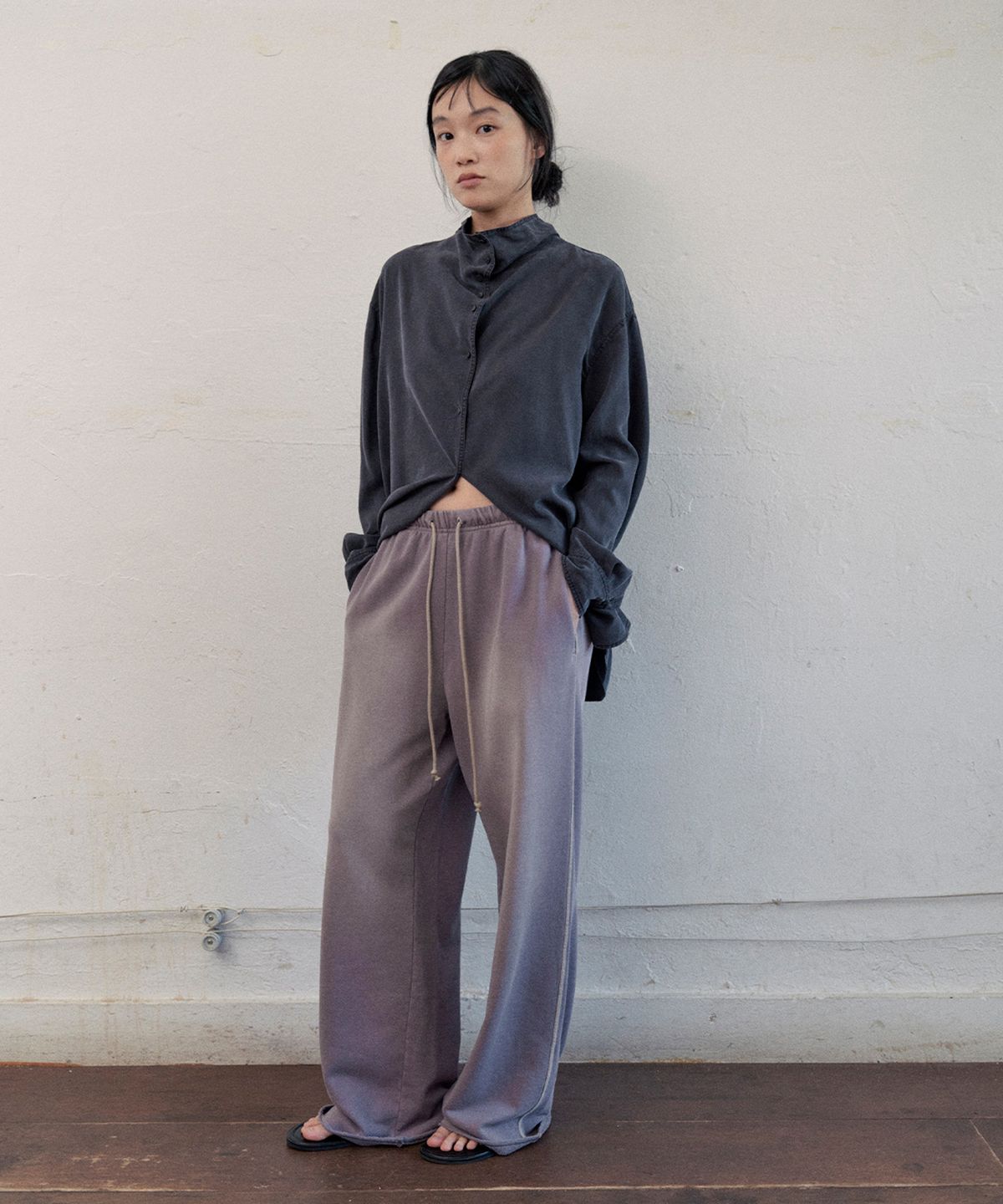 모노크롬(MONOCHROME) lucon banding pants (2color)
