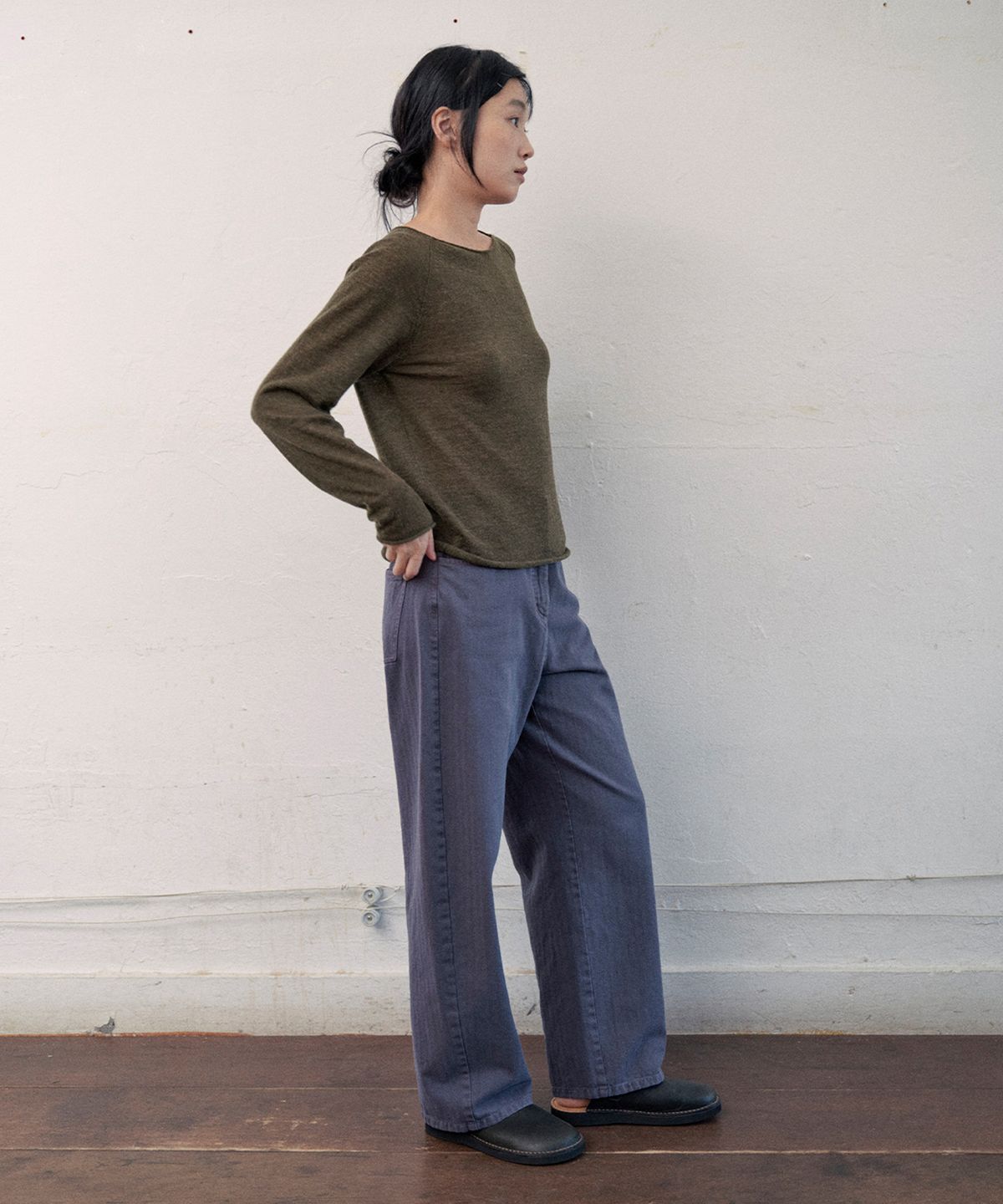모노크롬(MONOCHROME) 1cR raglan pullover (2color)
