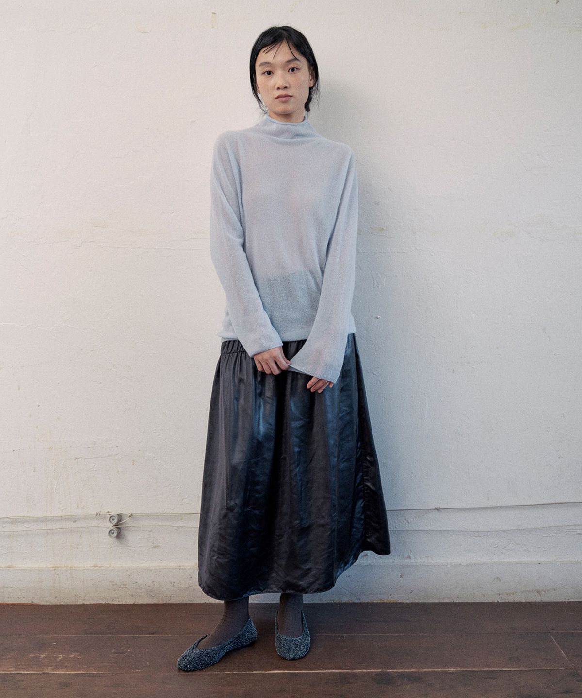 모노크롬(MONOCHROME) jemmy wholegarment turtle neck (3color)