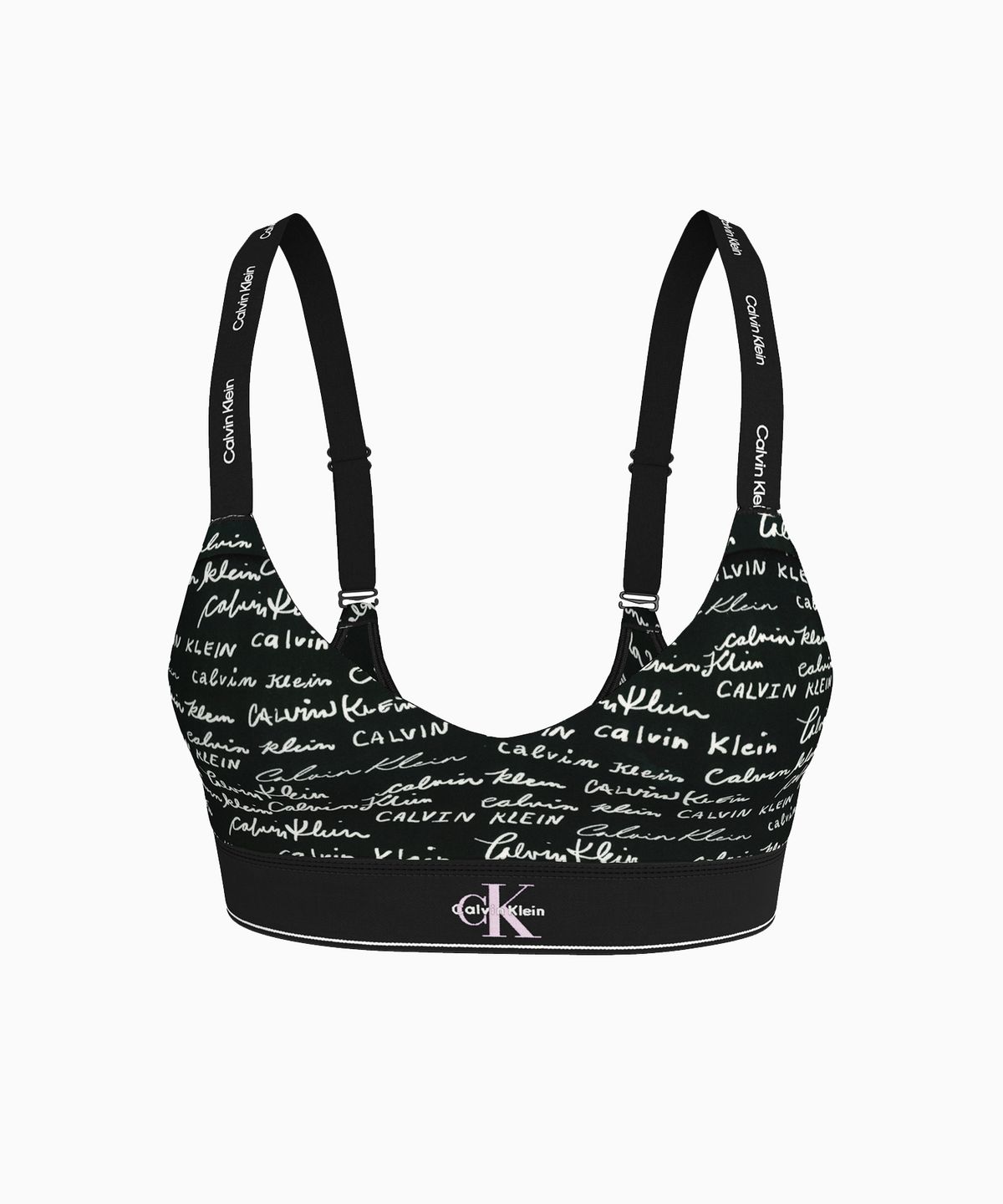 캘빈클라인 언더웨어(CALVIN KLEIN UNDERWEAR) 여성 CK 그래픽 AF 브라렛_QF8877AD4N5