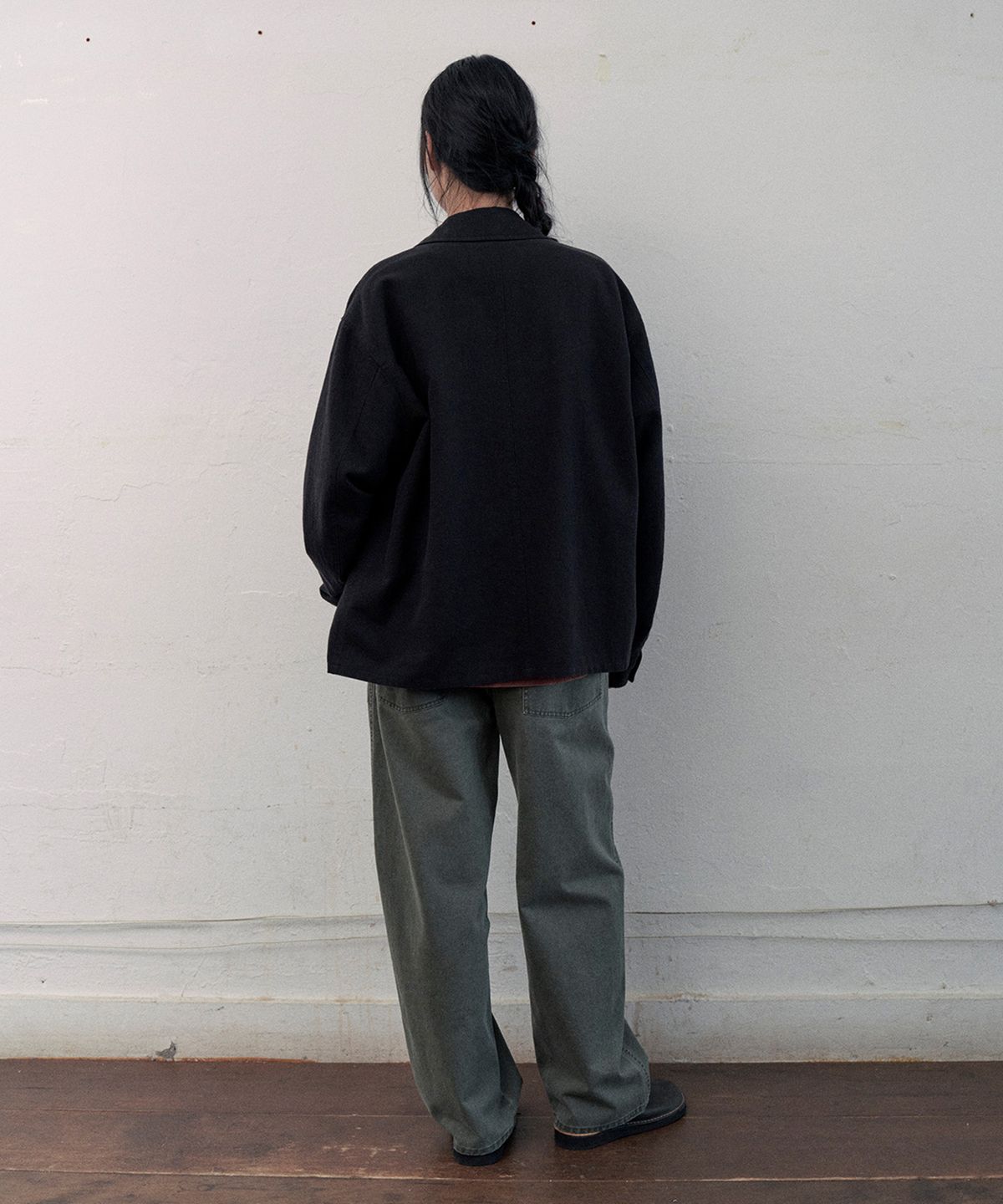 모노크롬(MONOCHROME) new cooper work jacket (black)