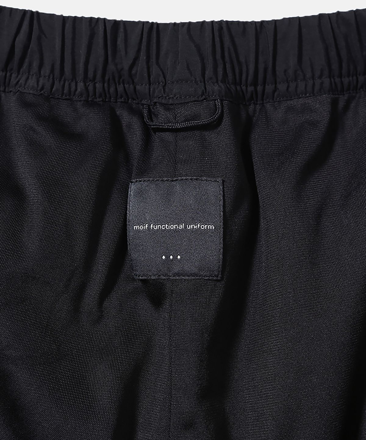 모이프(MOIF) [AW26] UNIFORM LINED PANTS / BLACK NC