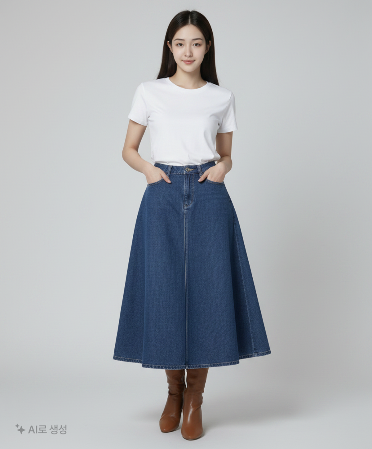 쌈지(Ssamzie) 롱스커트 70