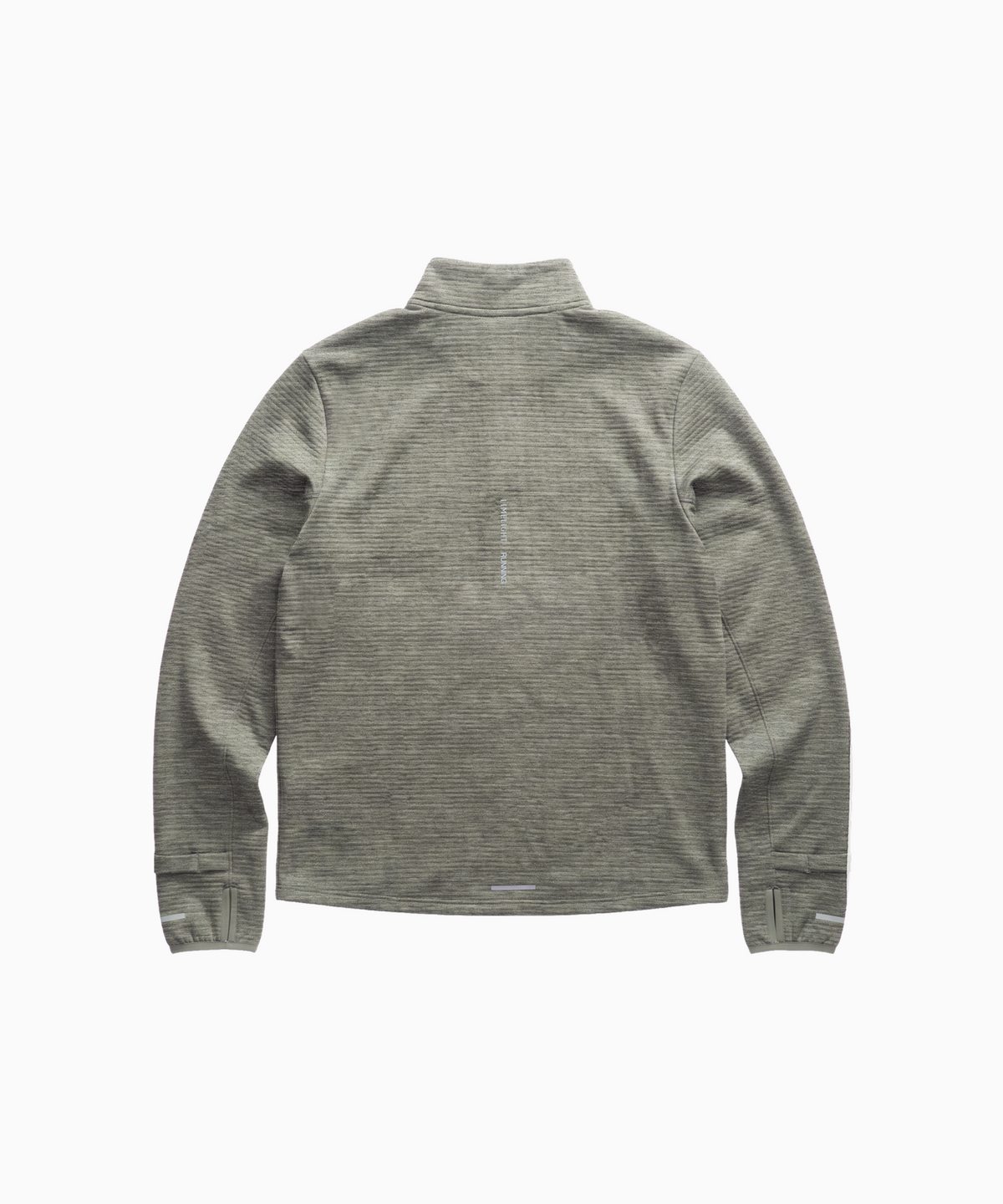 라임라잇 어패럴(LIMELIGHT APPAREL) 애슬릿 하프 집업 러닝 롱슬리브 (세이지/그레이)
