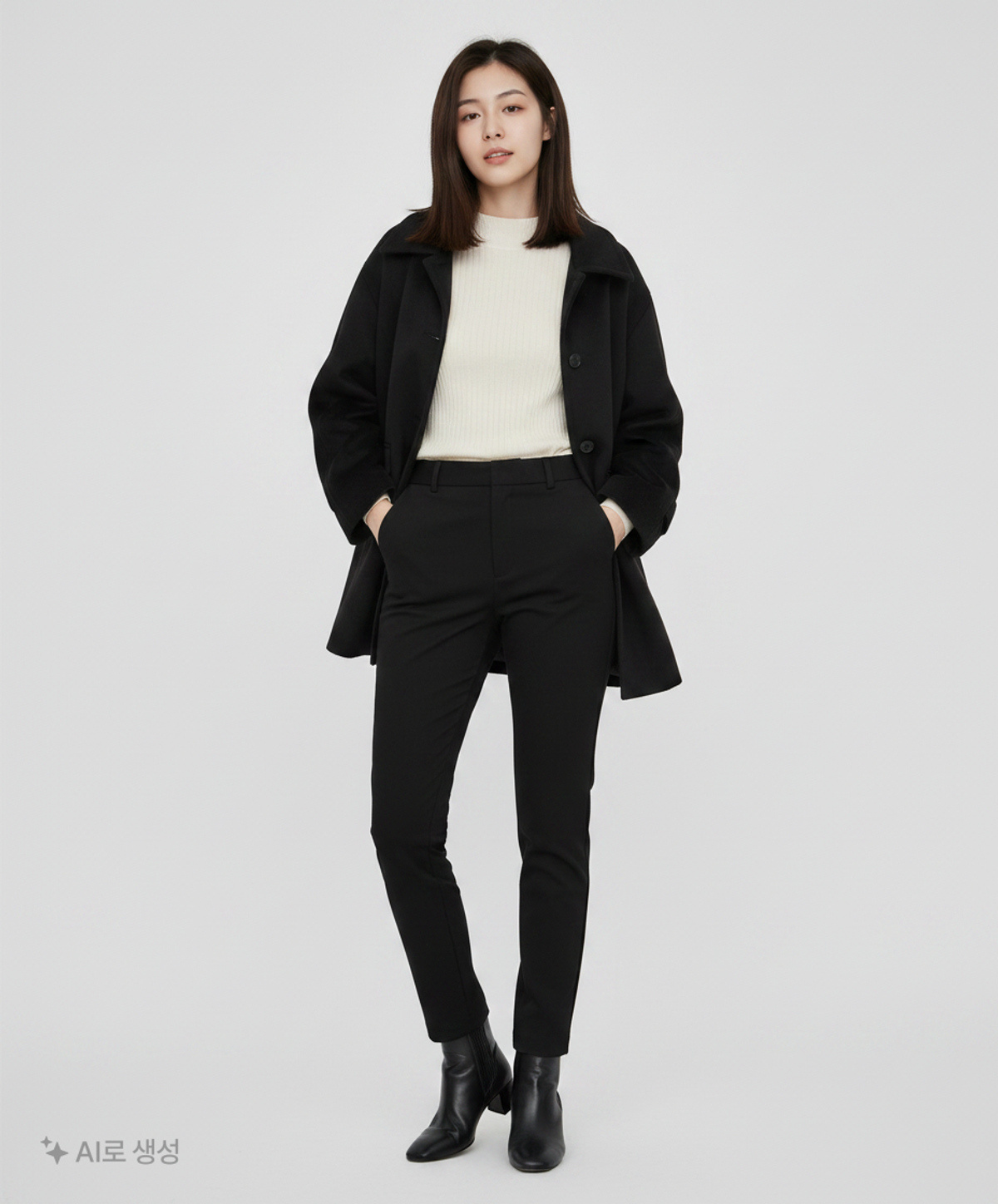 미쏘(MIXXO) 겨울 기타 코트 L