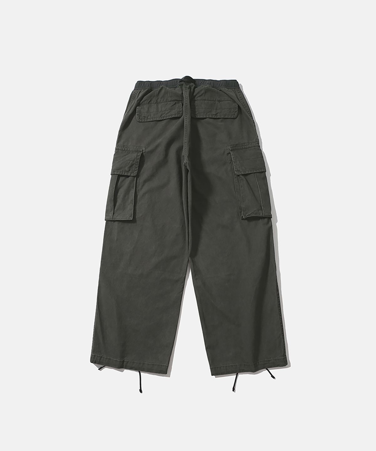 모이프(MOIF) [AW26] WIDE MIL POCKET PANTS / WASHED OLIVE