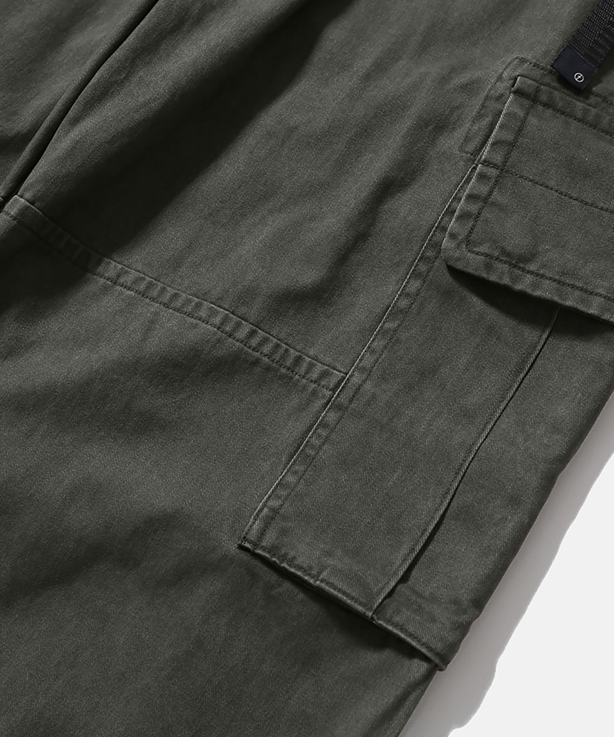 모이프(MOIF) [AW26] WIDE MIL POCKET PANTS / WASHED OLIVE