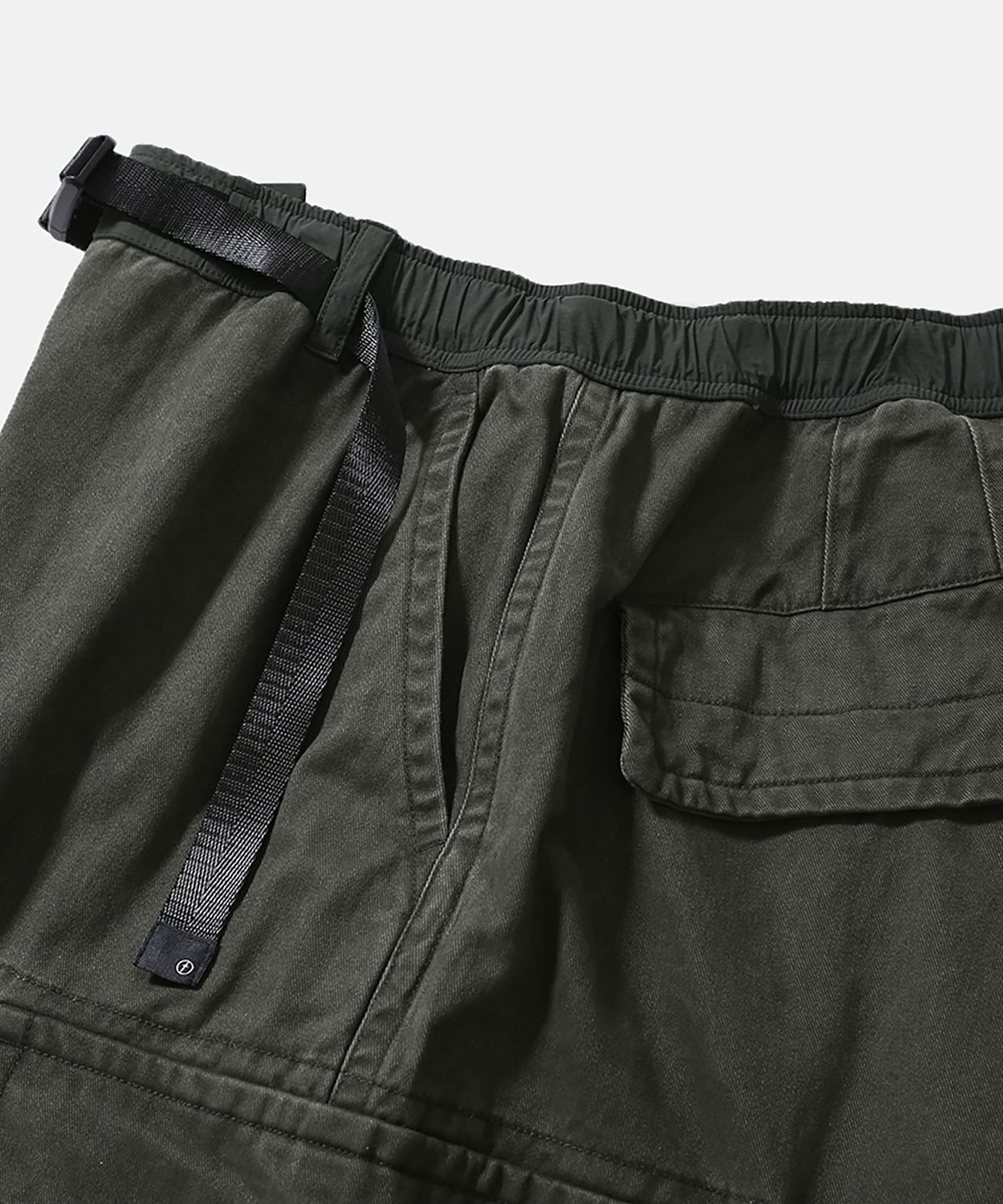 모이프(MOIF) [AW26] WIDE MIL POCKET PANTS / WASHED OLIVE