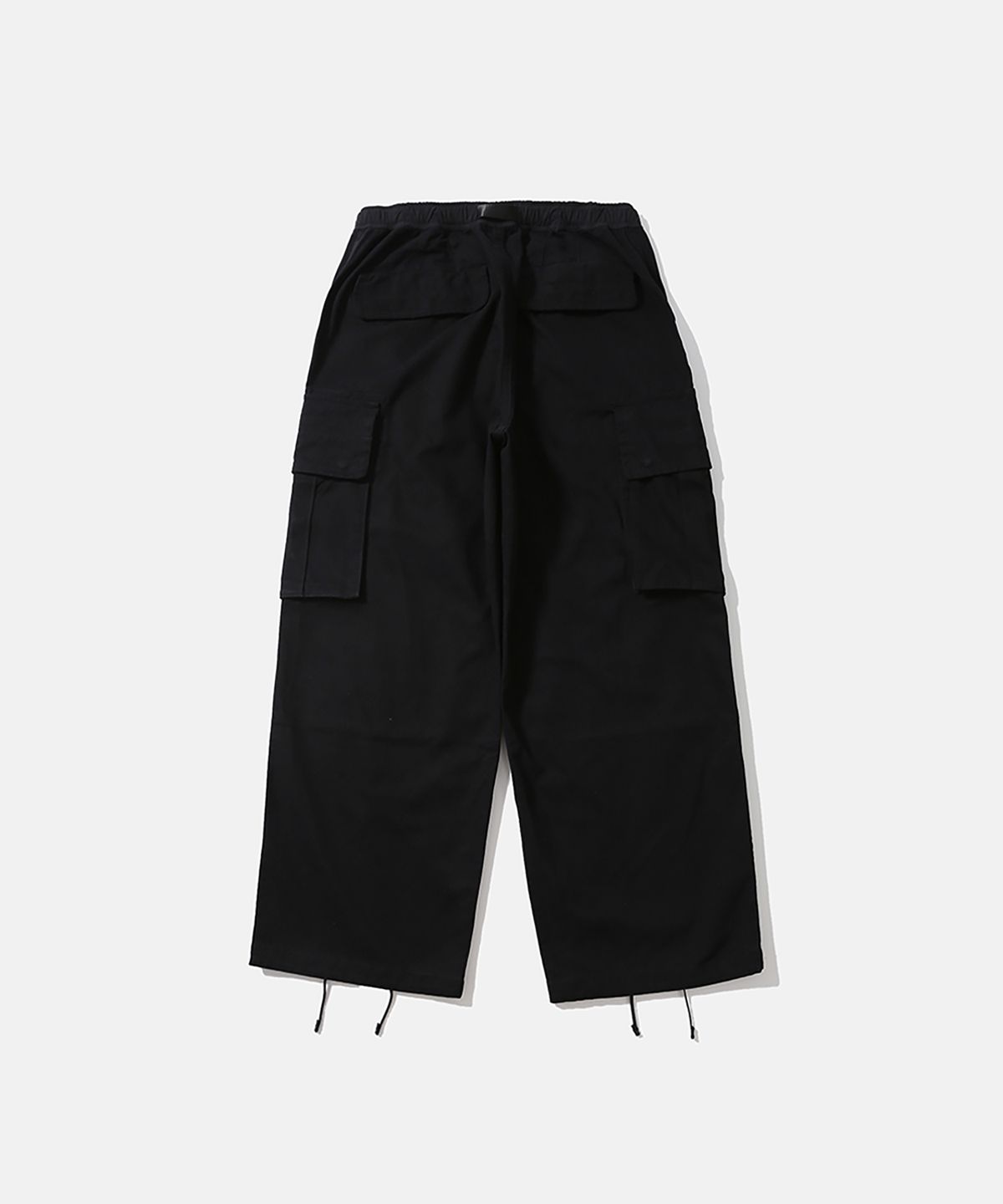 모이프(MOIF) [AW26] WIDE MIL POCKET PANTS / WASHED BLACK