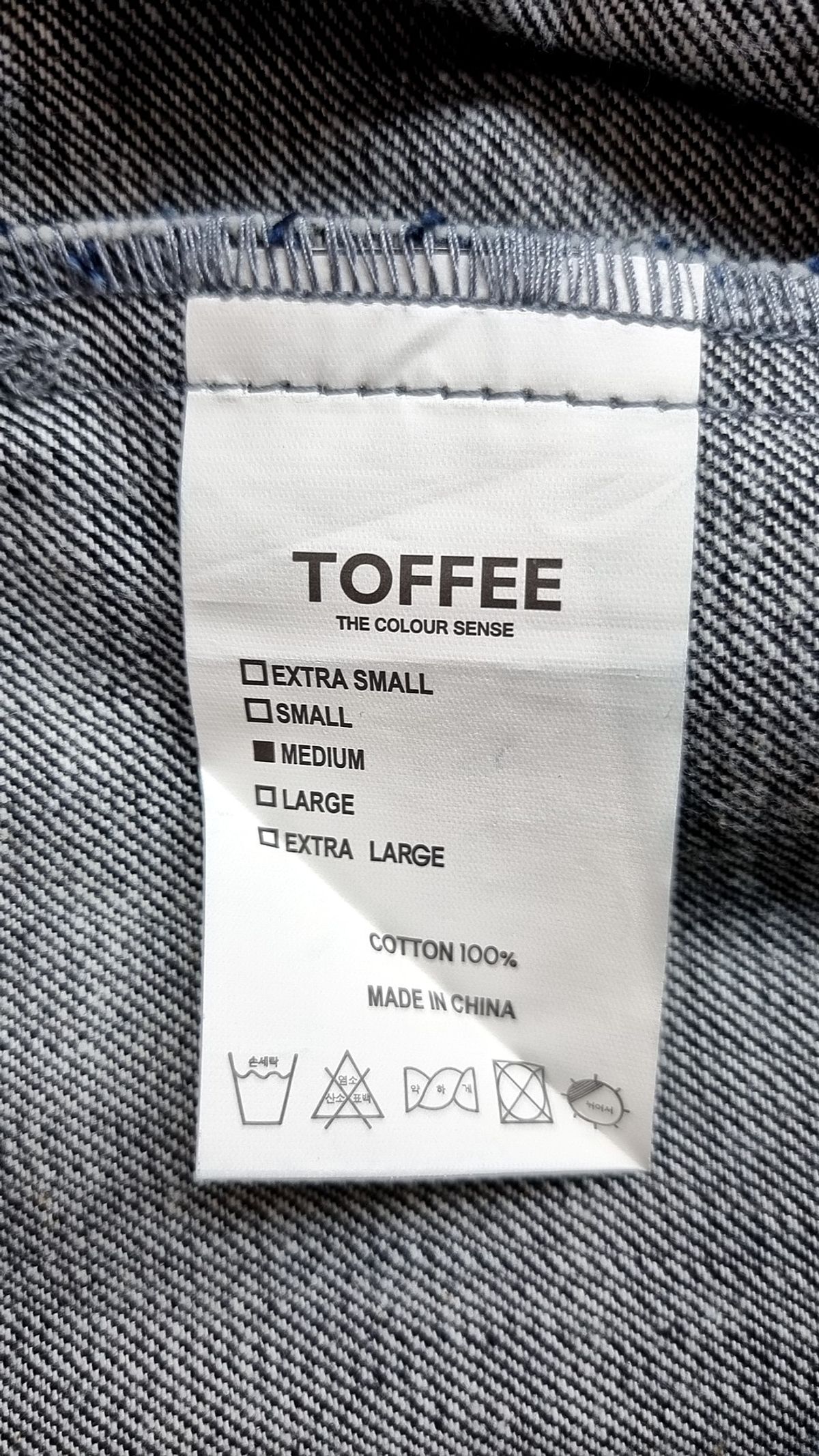 토피(TOFFEE) 데님/트러커 재킷 M