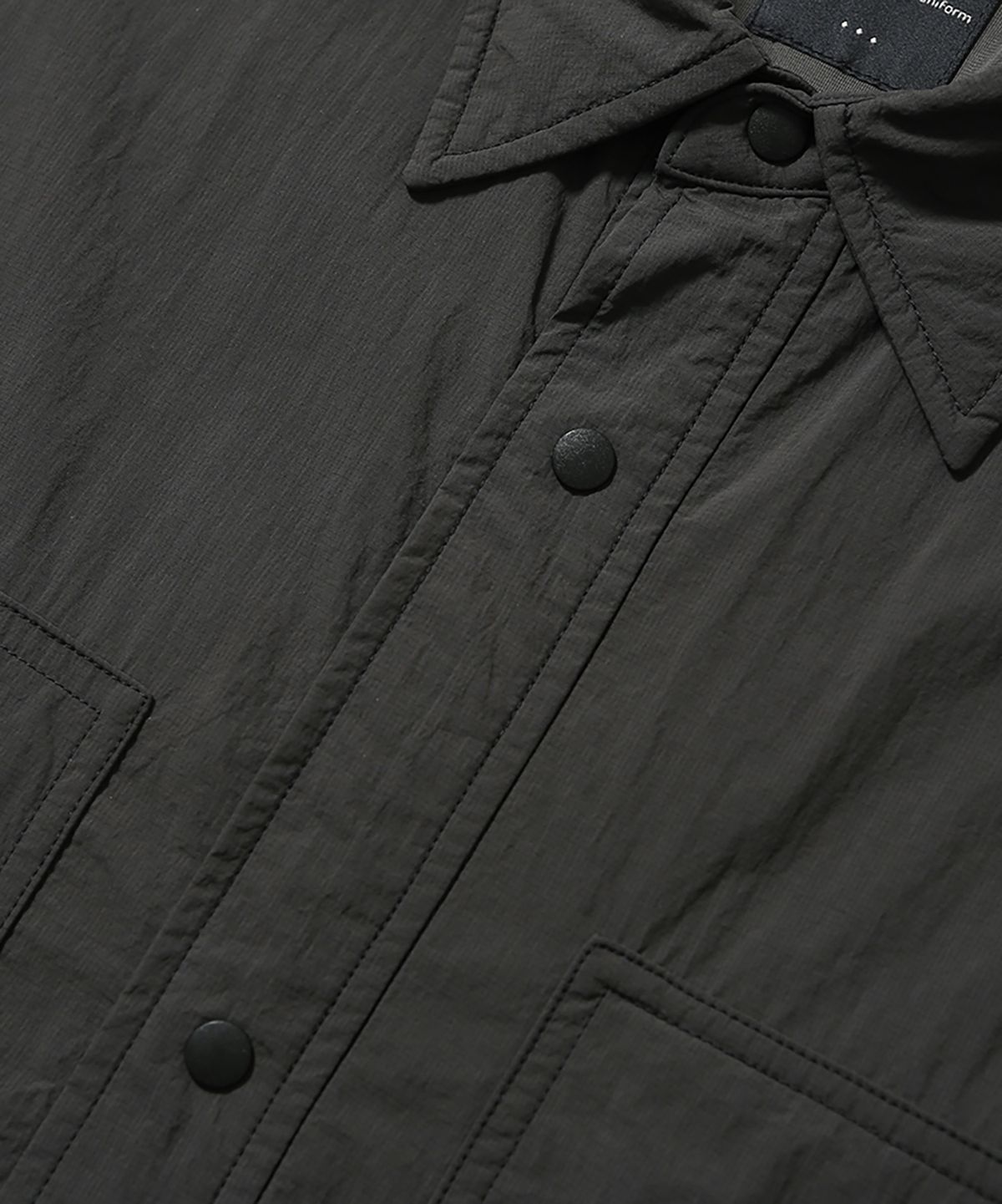 모이프(MOIF) [AW26] WARM UP WORKER SHIRT / DARK OLIVE