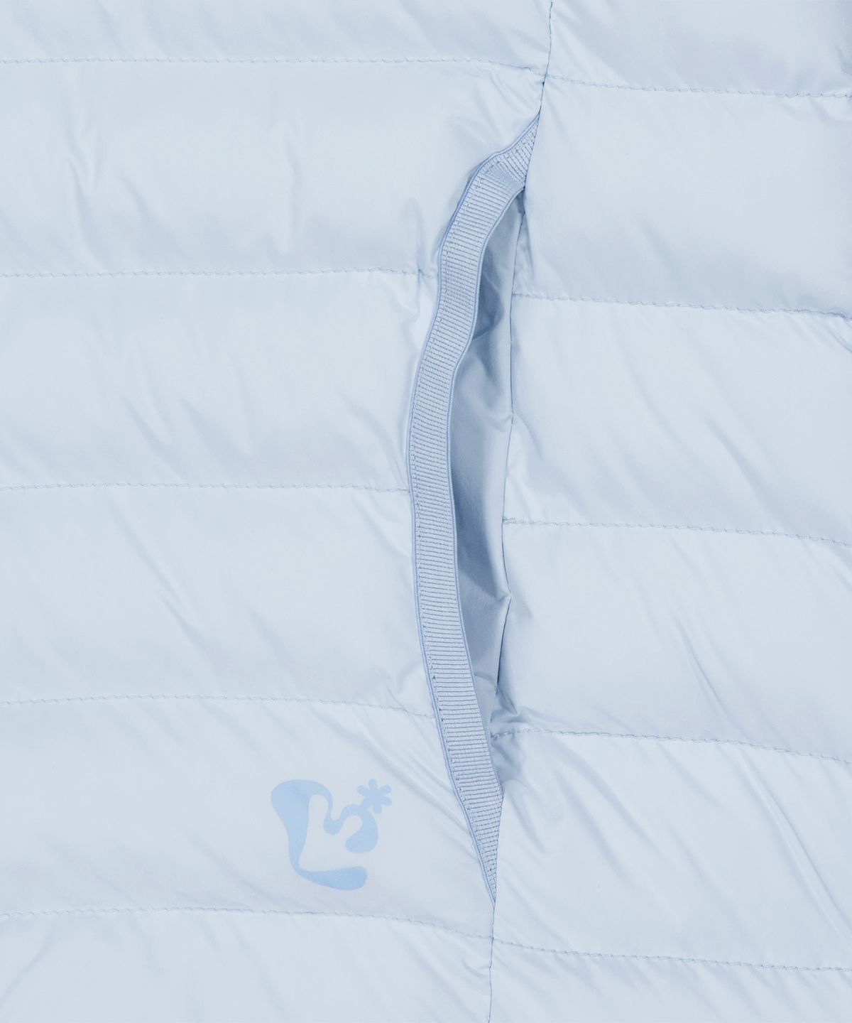 엘엠알(LMR) [소프트 에어필] 퍼 트리밍 폼폼 후드 경량 패딩 BLUE