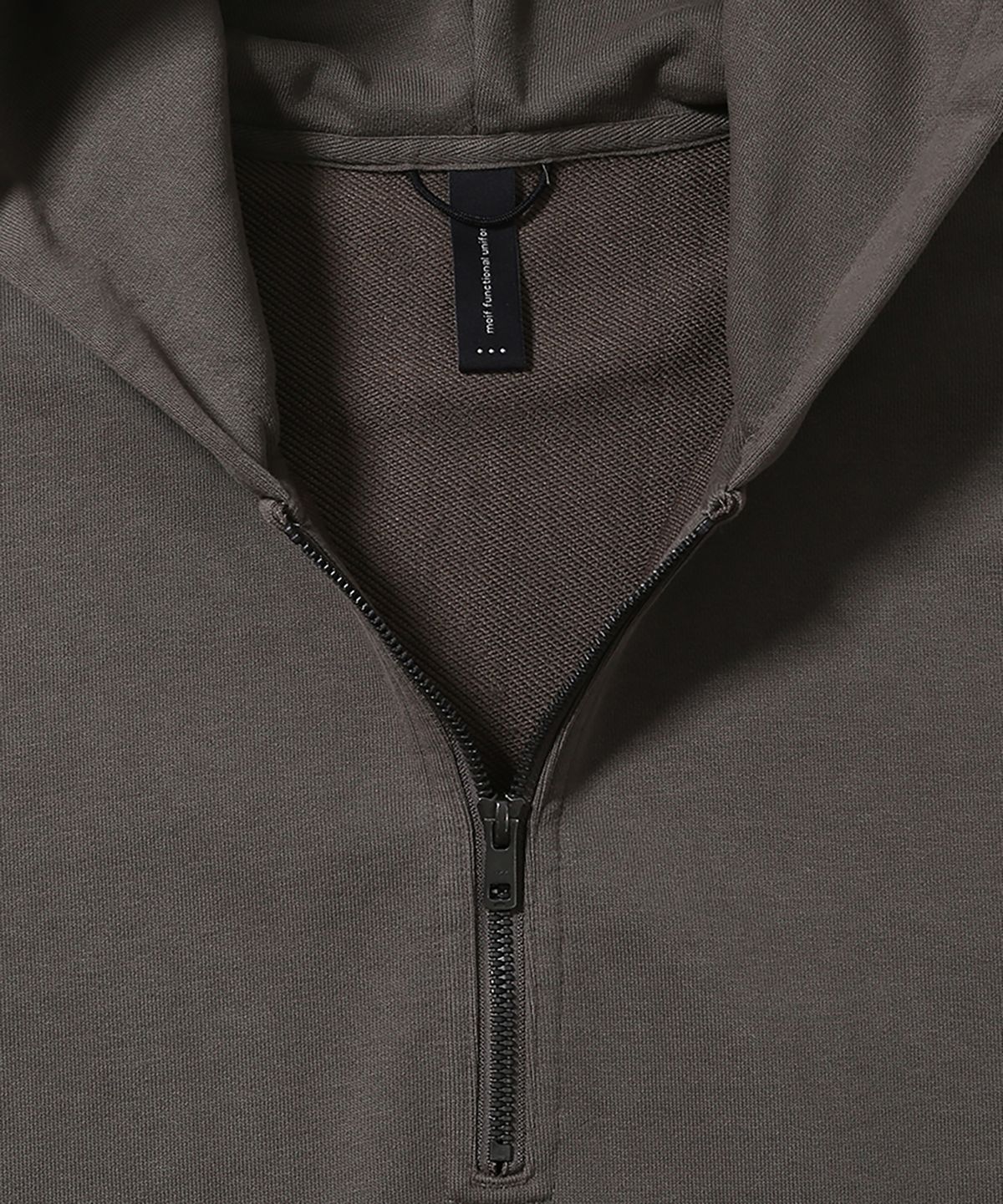 모이프(MOIF) [AW26] DWELLER POPOVER SWEAT HOODIE / STONE