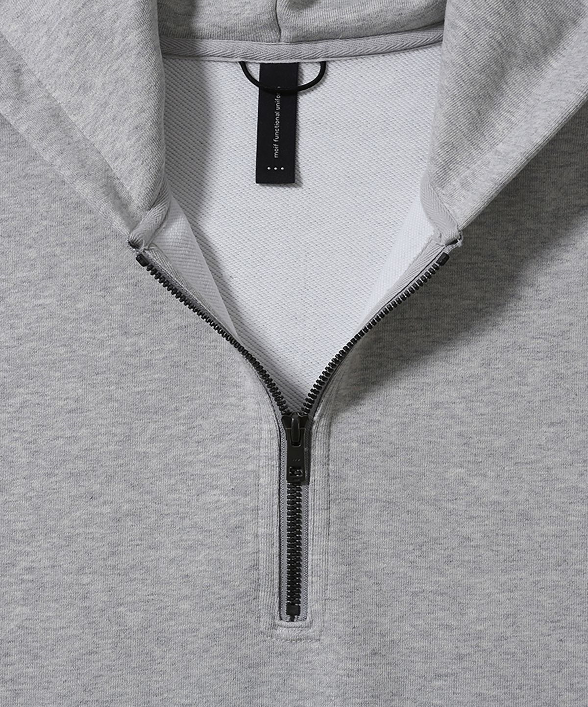 모이프(MOIF) [AW26] DWELLER POPOVER SWEAT HOODIE / HAMBLEDON GRAY