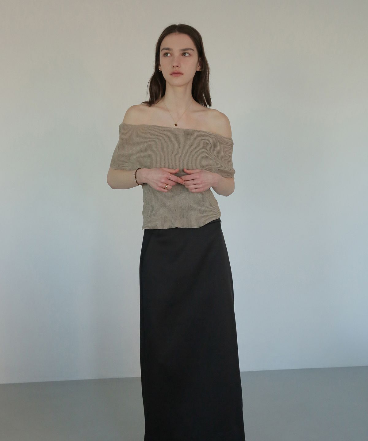 모던라이크(MODERN LIKE) [ Silver 925 ] 호피 호안석 팔찌 4mm
