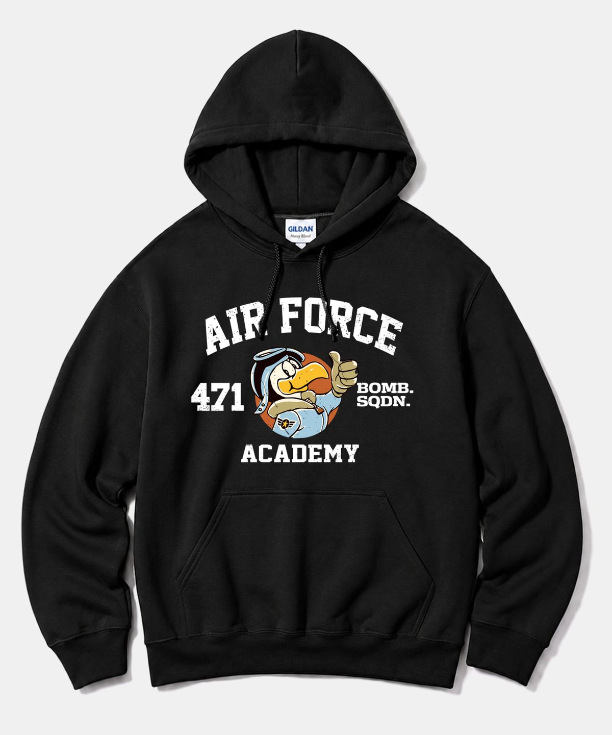 길단(GILDAN) 길단 X 빈티지컬렉션 AIR FORCE 후드티셔츠