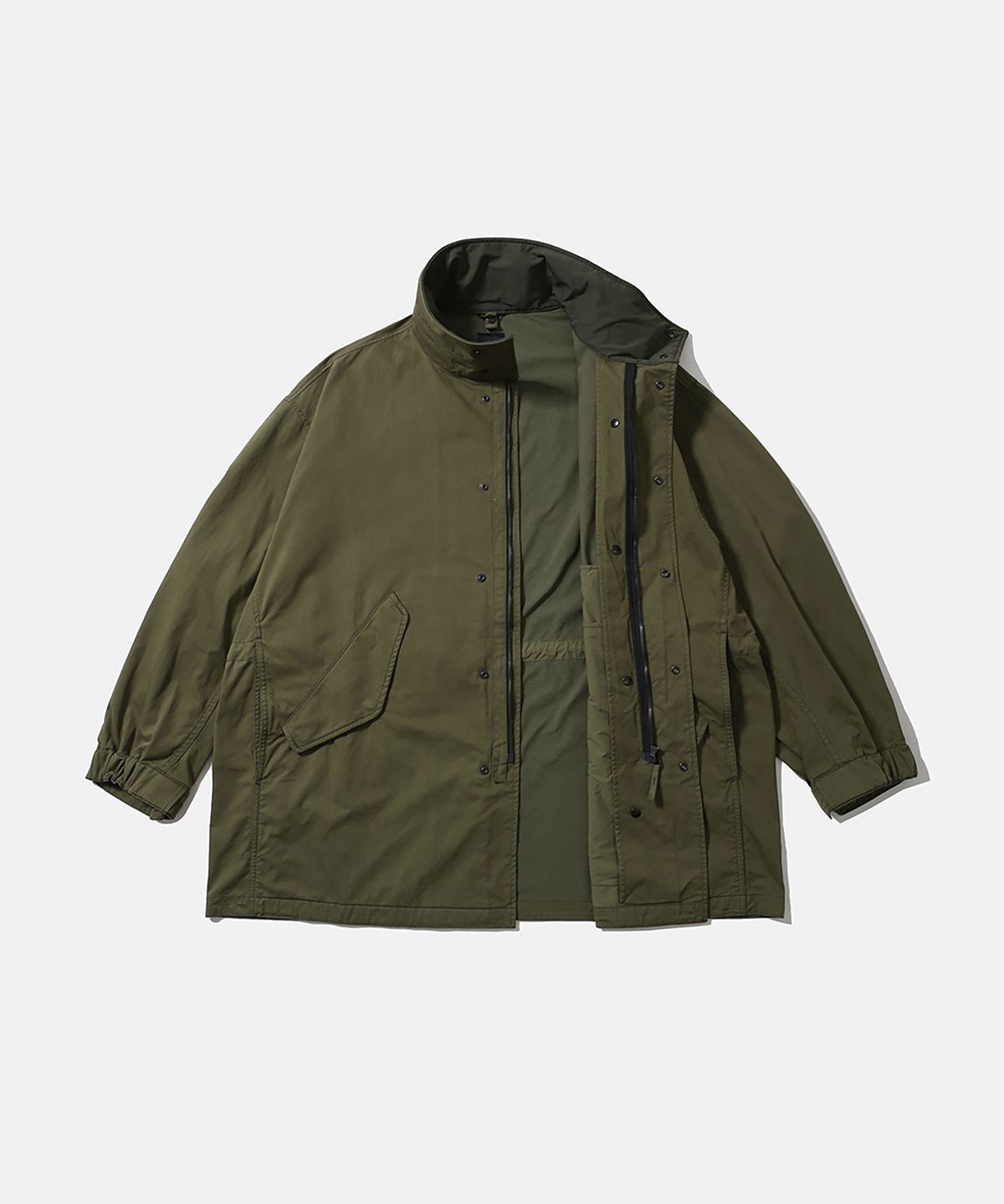 모이프(MOIF) [AW26] WIDE FUNNEL FIELD PARKA / OLIVE