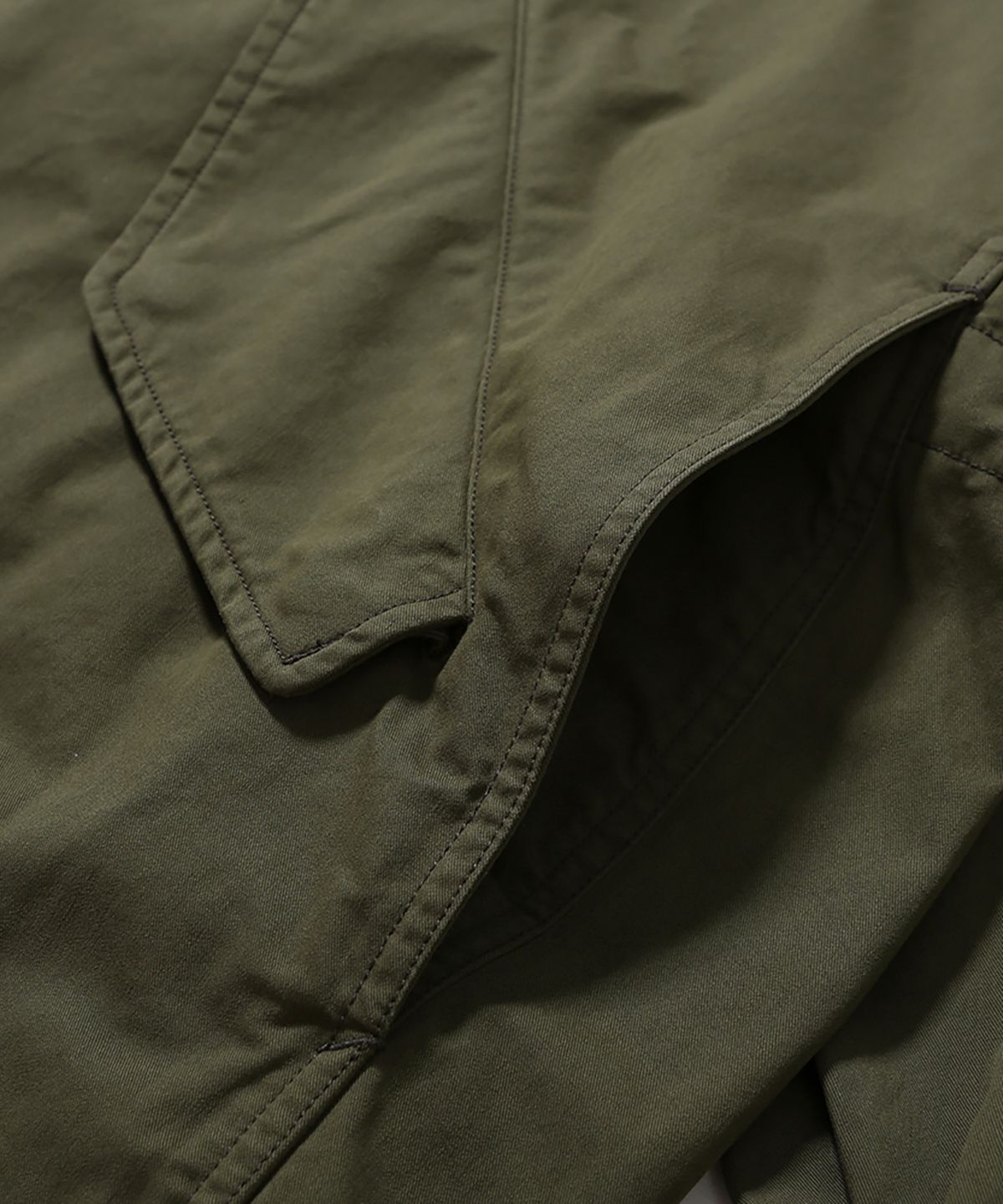 모이프(MOIF) [AW26] WIDE FUNNEL FIELD PARKA / OLIVE