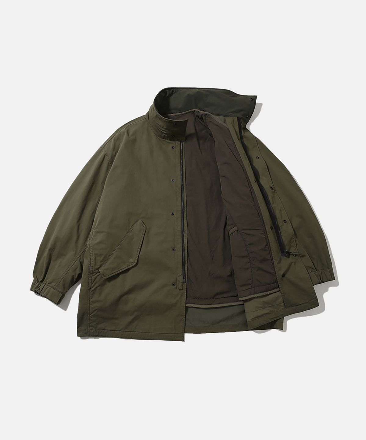 모이프(MOIF) [AW26] WIDE FUNNEL FIELD PARKA / OLIVE
