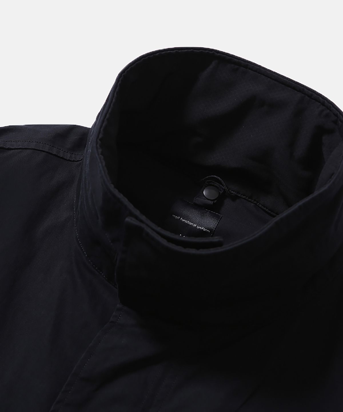 모이프(MOIF) [AW26] WIDE FUNNEL FIELD PARKA / BLACK