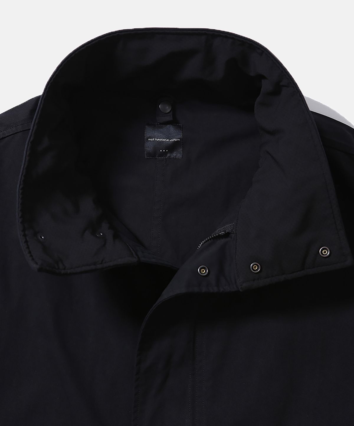 모이프(MOIF) [AW26] WIDE FUNNEL FIELD PARKA / BLACK