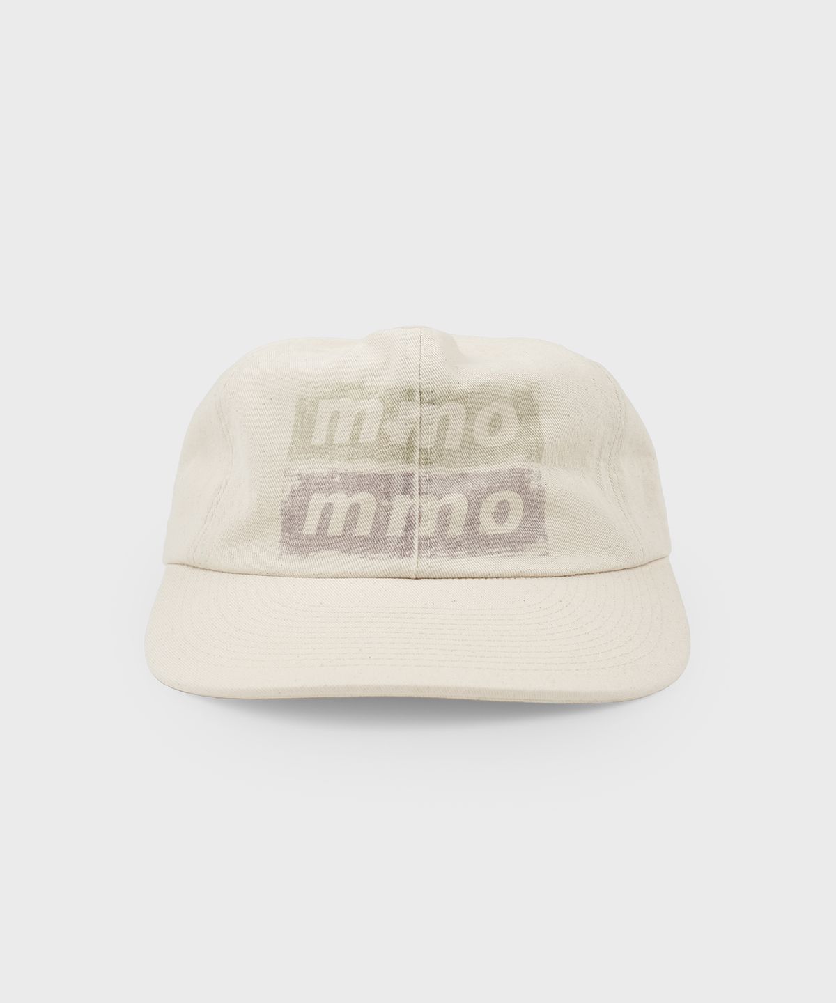 에메모가든(MMOGARDEN) mmo faded logo washed cap (2colors)