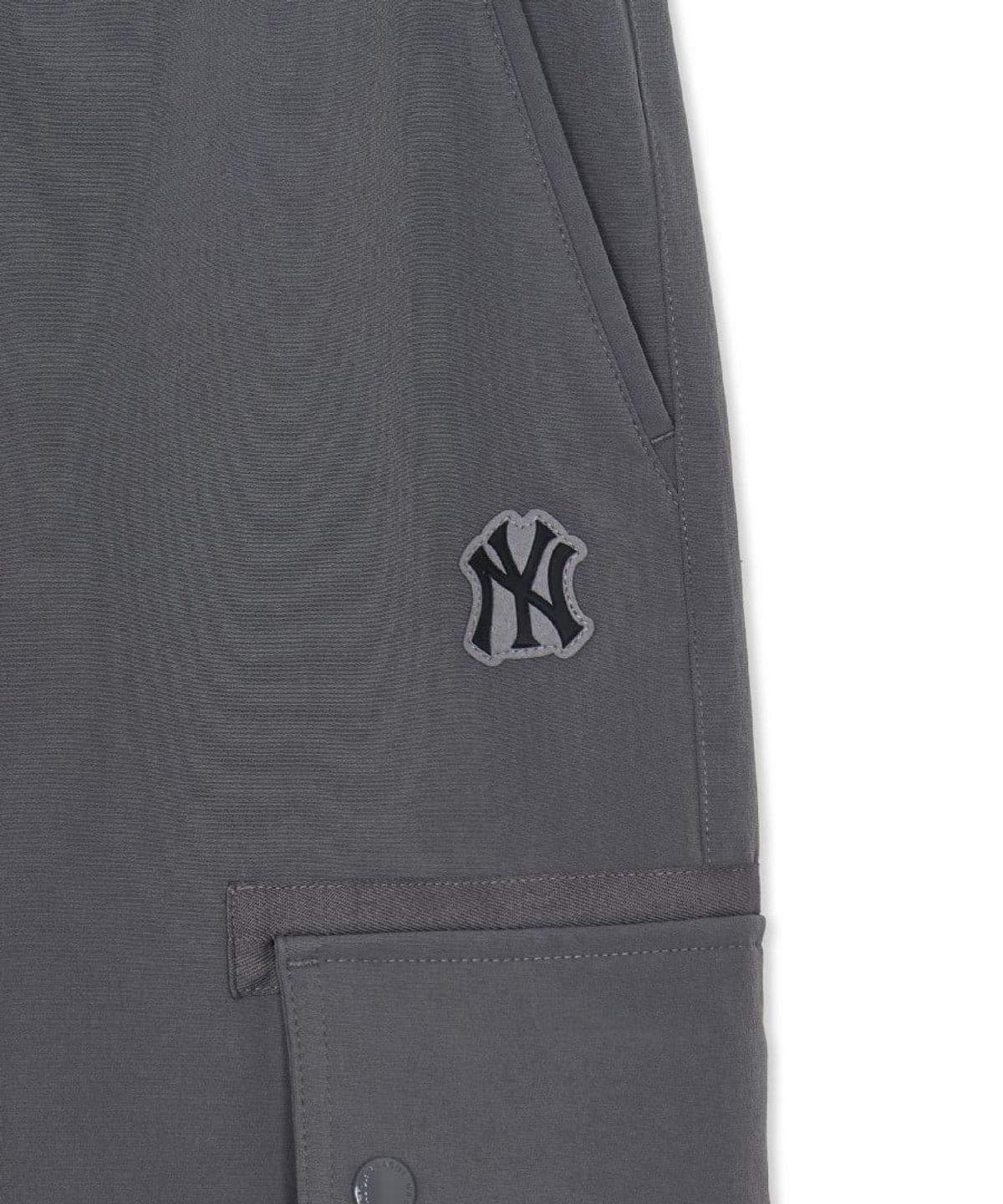 엠엘비(MLB) 베이직 코튼터치 기모 카고 와이드 팬츠 NY