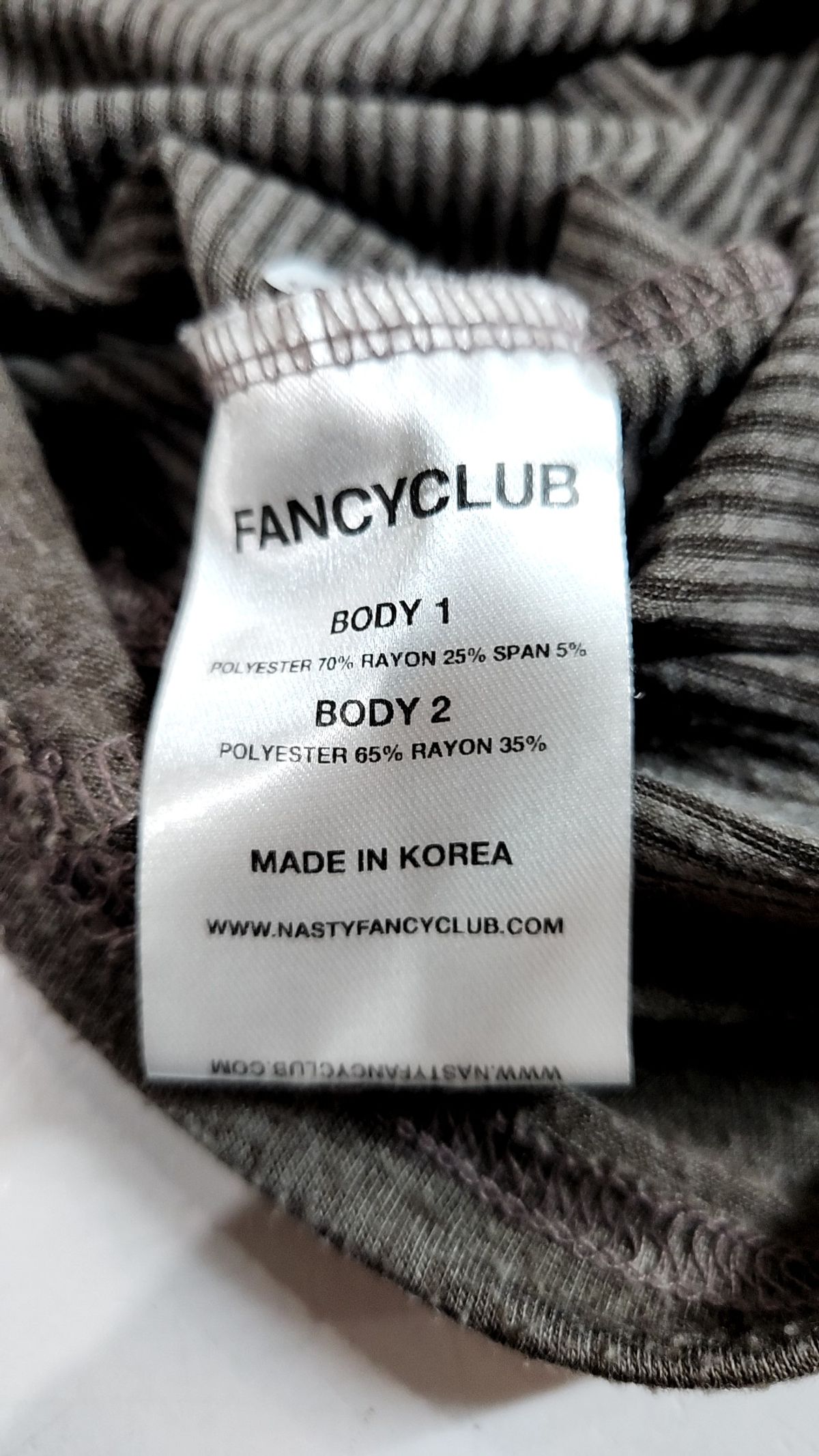 팬시클럽(FANCY CLUB) 반소매 티셔츠 FREE
