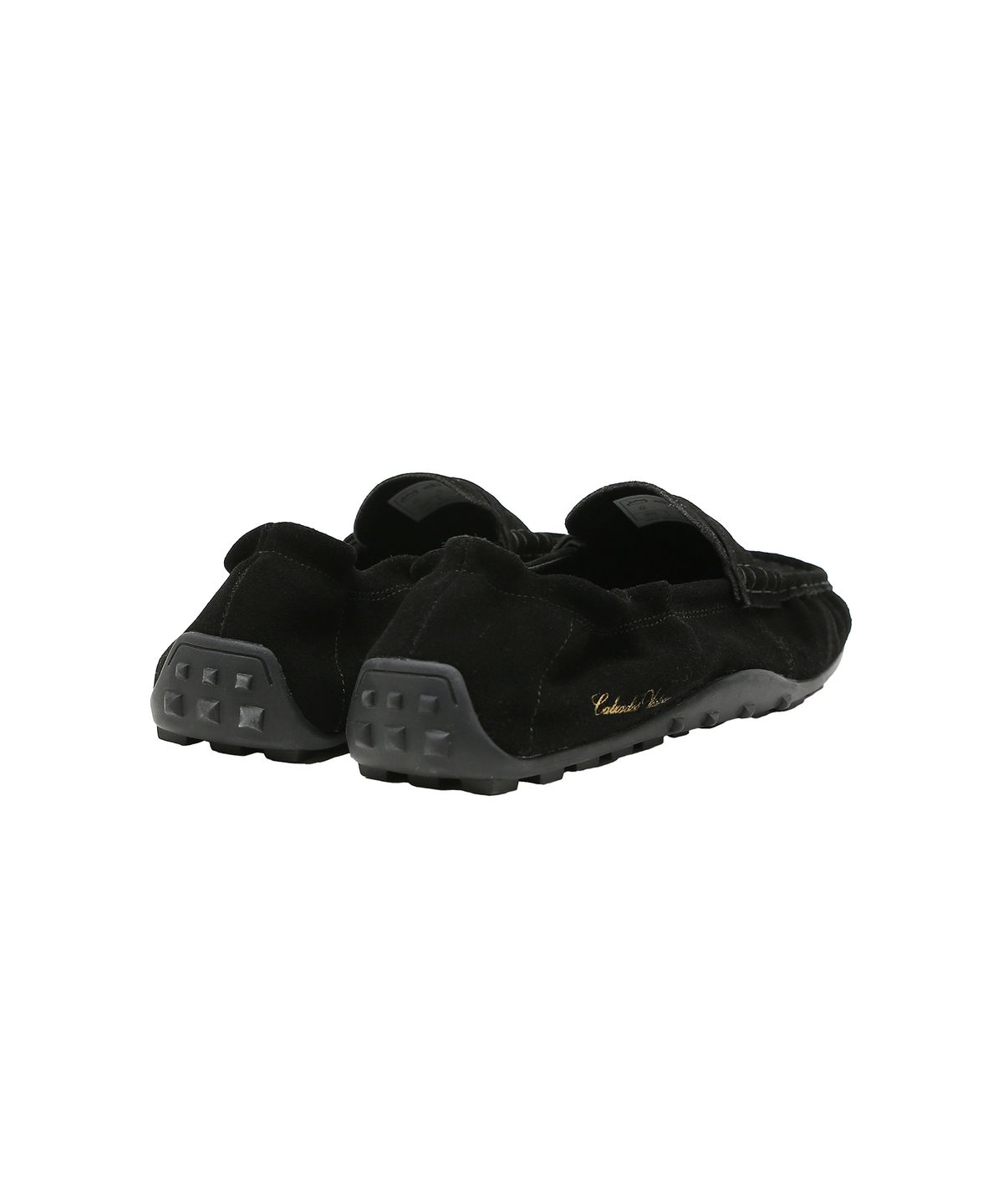 빅토리아 슈즈(VICTORIA SHOES) 빅토리아 제니트 스웨이드 바부슈 로퍼 (1160103-NEGRO)