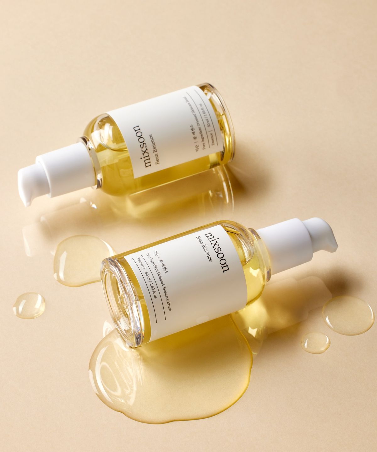 믹순(MIXSOON) [SET] 콩 에센스50ml x2개 + 리필 50ml (+콩 크림 15ml x2개 증정)