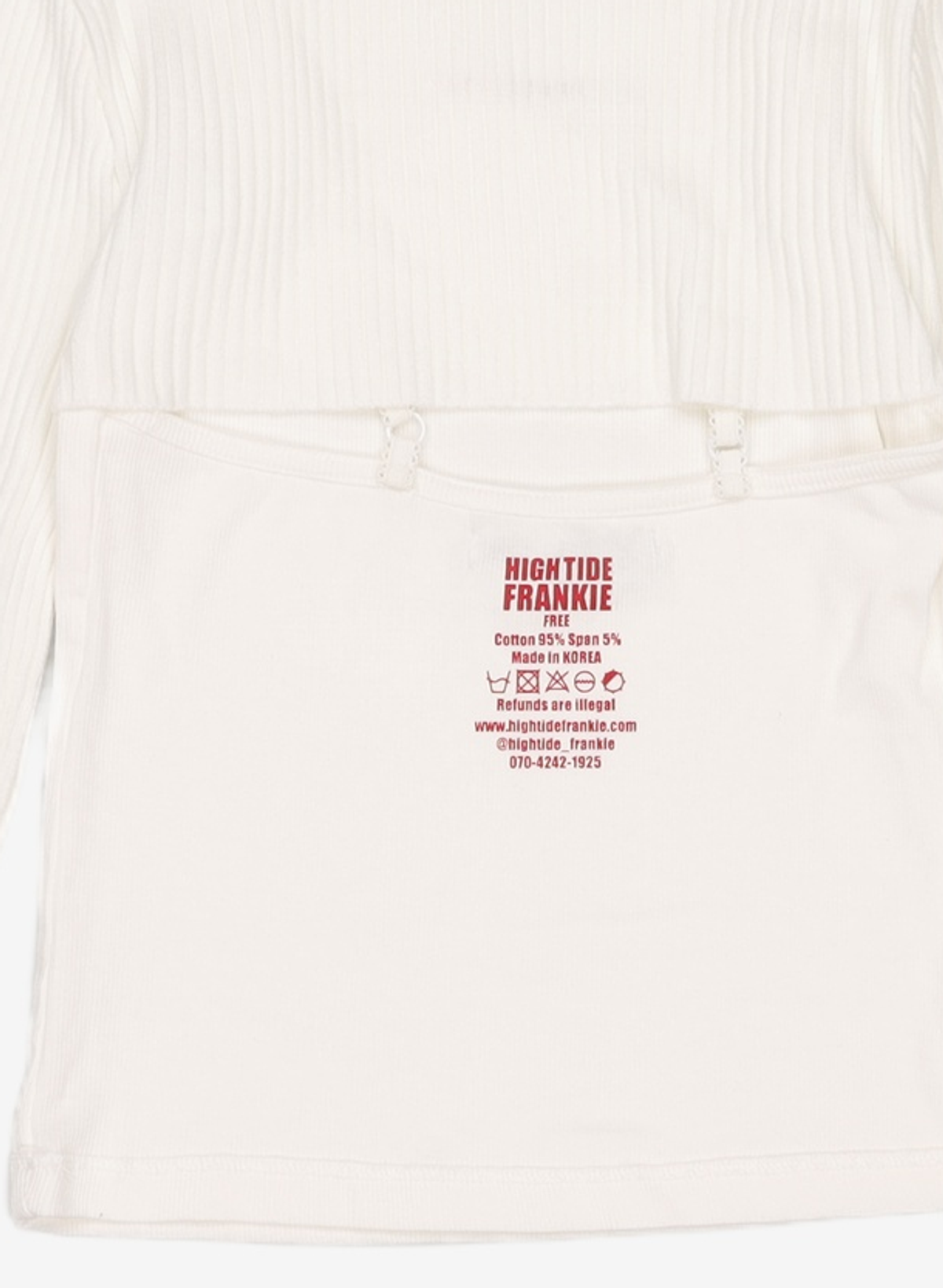 하이타이드 프랭키(HIGHTIDEFRANKIE) 긴소매 티셔츠 FREE