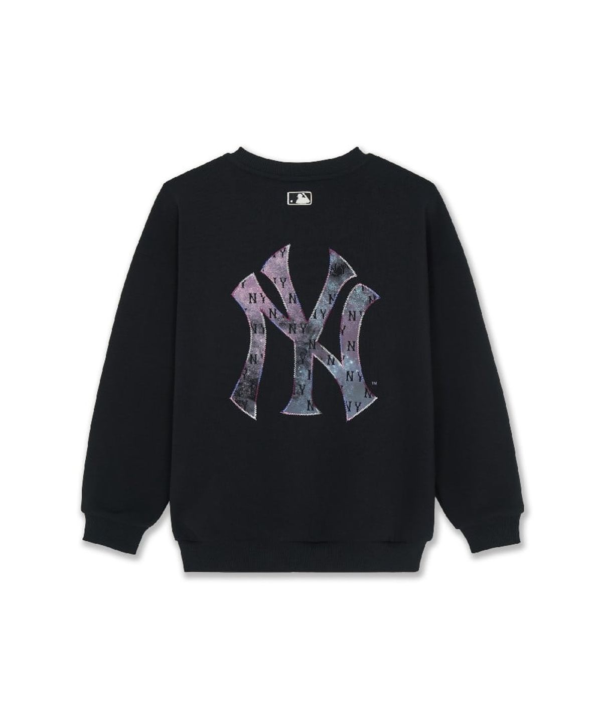 엠엘비 키즈(MLB KIDS) 스트릿 그라데이션 빅럭스 맨투맨 NY (Black)