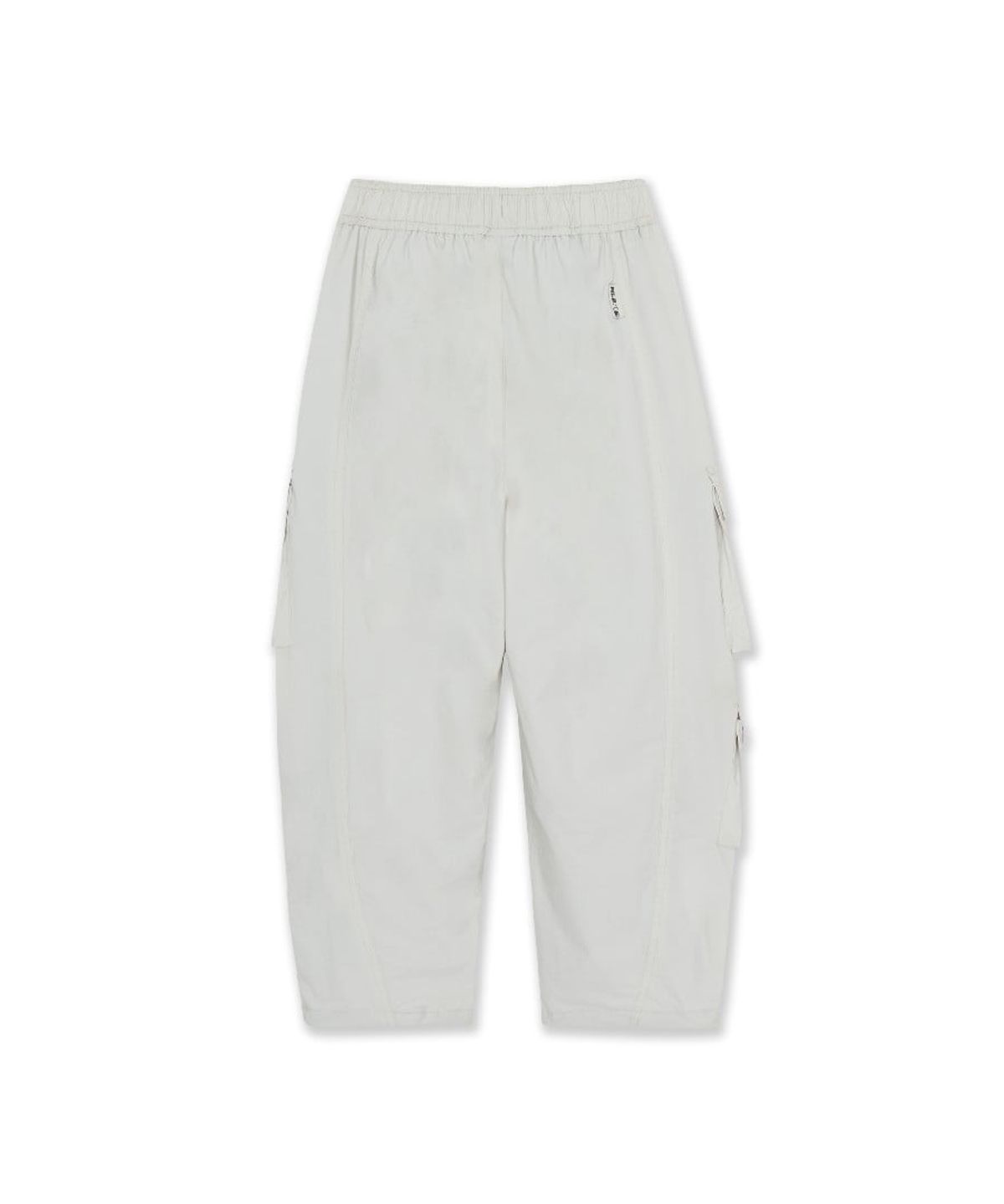 엠엘비 키즈(MLB KIDS) 스트릿 커브드 와이드 더블포켓 우븐팬츠 NY (D.Cream)