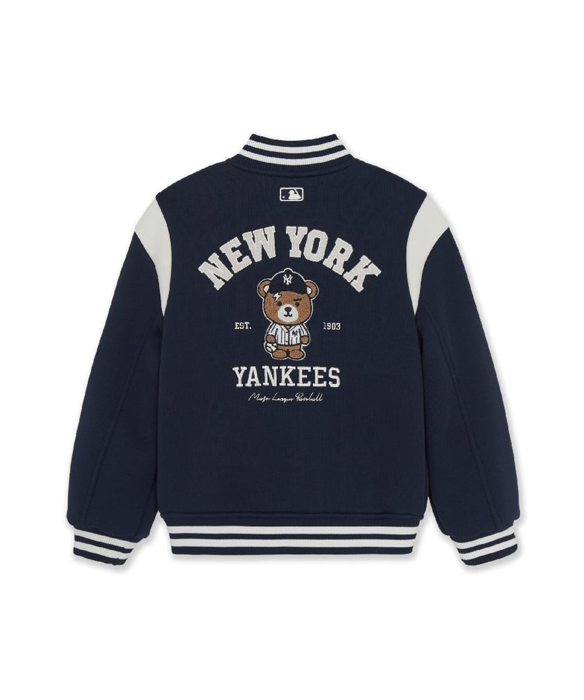 엠엘비 키즈(MLB KIDS) 스포티브 프렌즈 캐릭터 점퍼 NY (Navy)