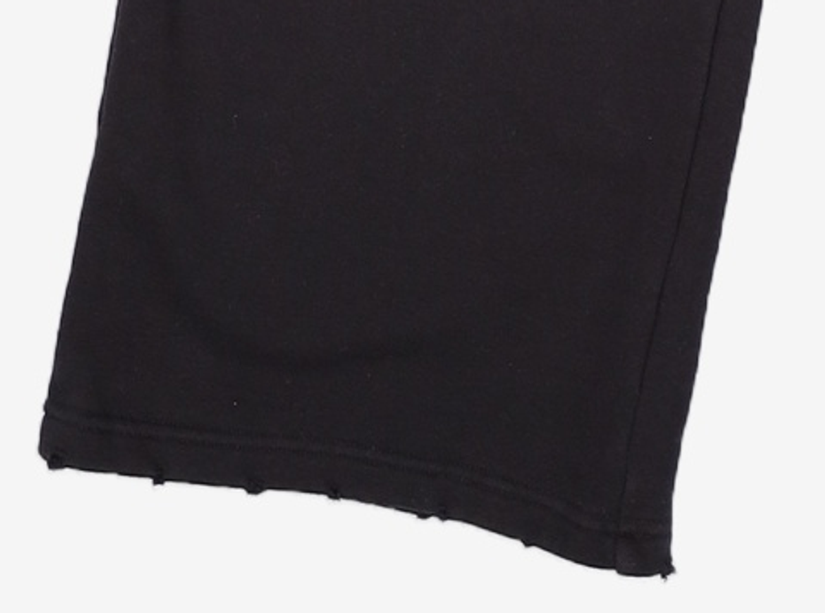 유희(YOUHEE) GRAPHIC JOGGER PANTS BLACK FREE