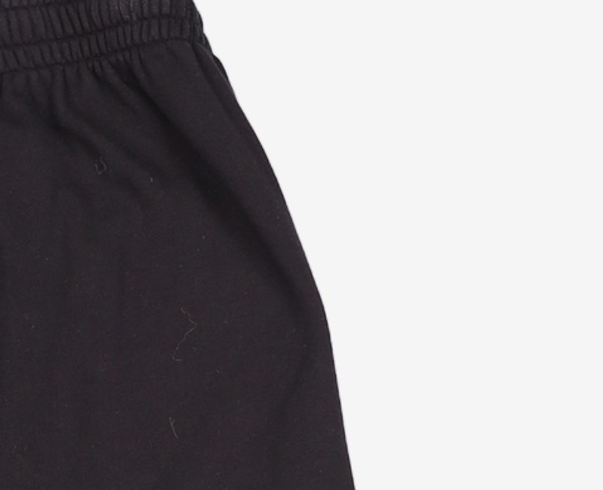 유희(YOUHEE) GRAPHIC JOGGER PANTS BLACK FREE
