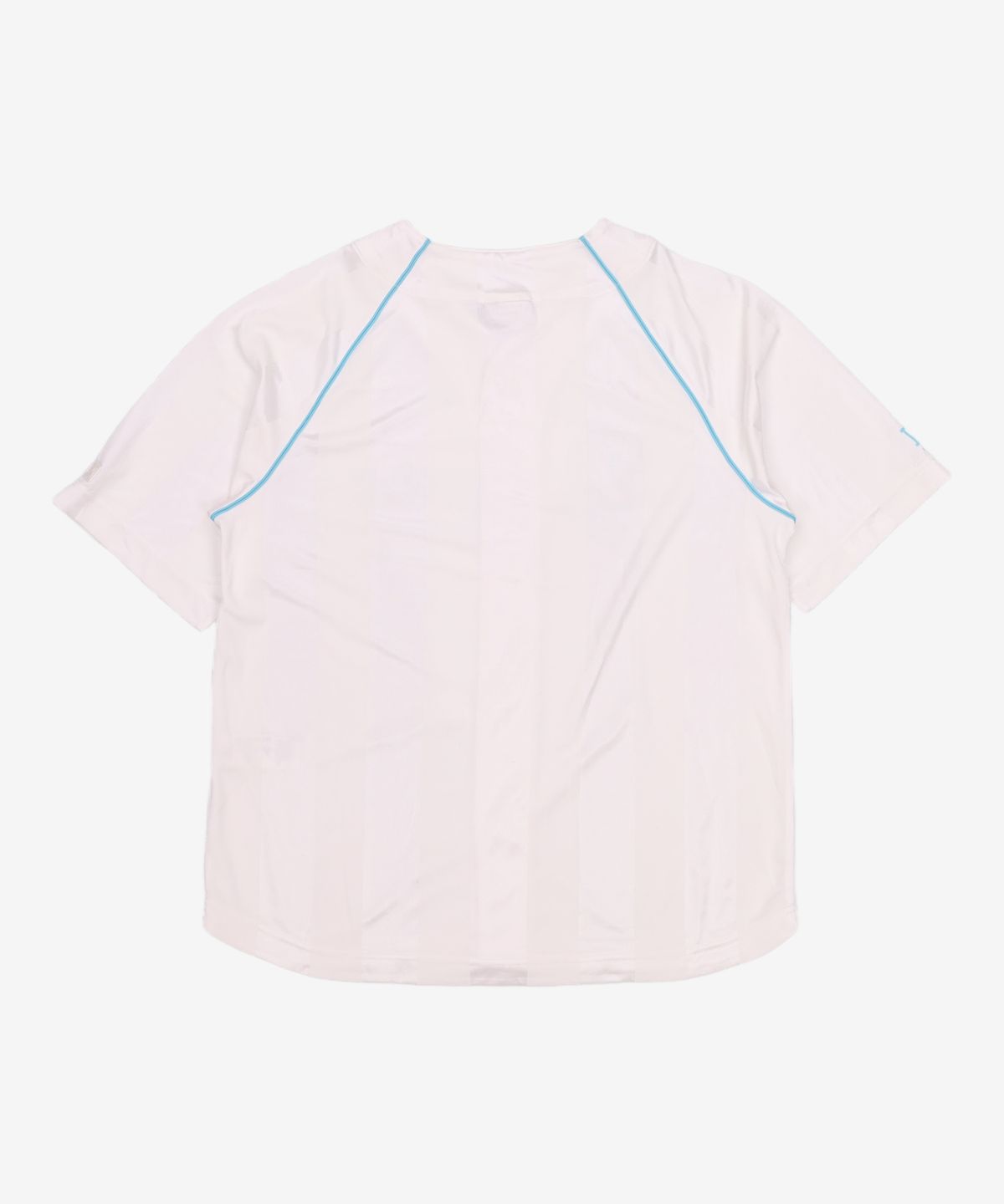 엠엘비(MLB) 바시티 하이글로시 베이스볼 셔츠 LA (White) S