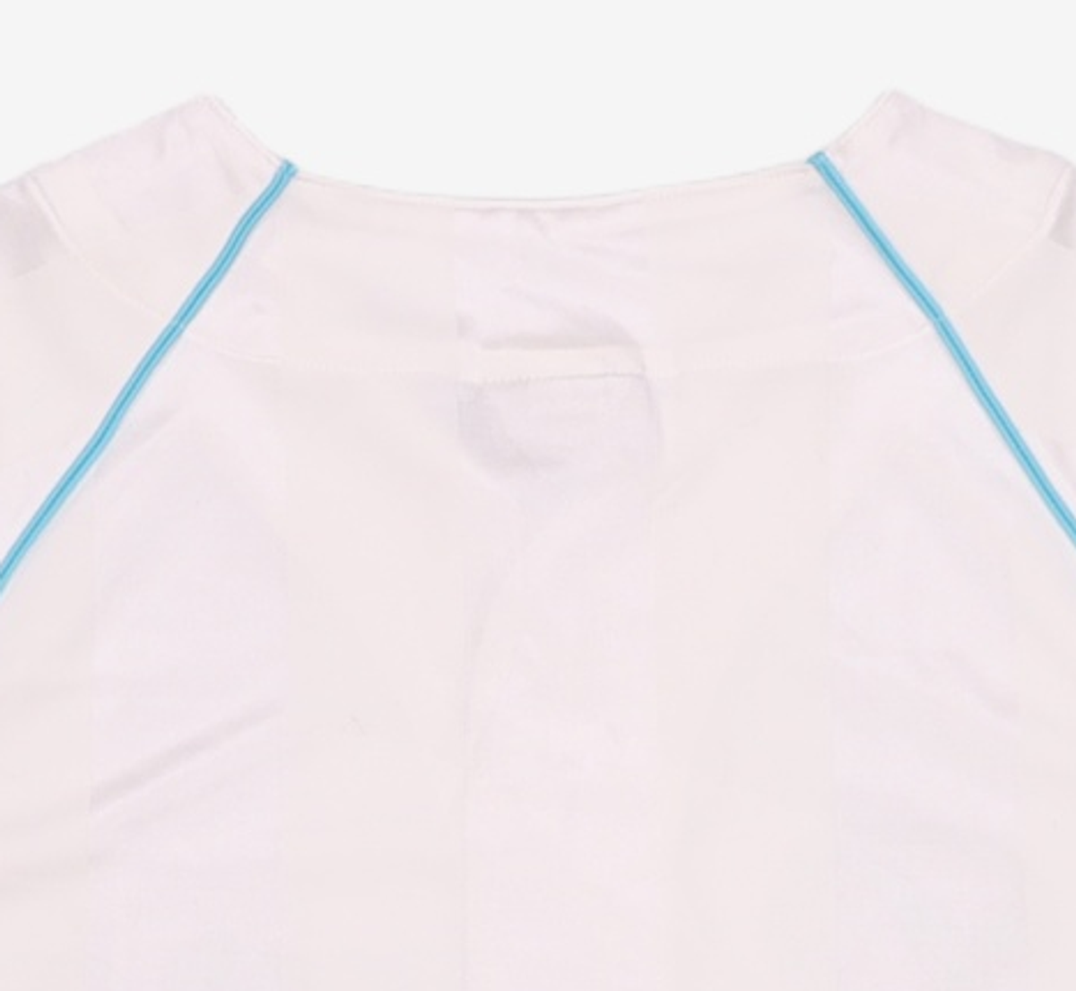 엠엘비(MLB) 바시티 하이글로시 베이스볼 셔츠 LA (White) S