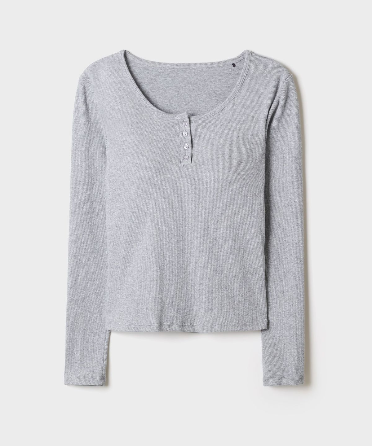 스파오(SPAO) [BRA-IN] 캡내장 헨리넥 긴팔티_SPLWG49G52