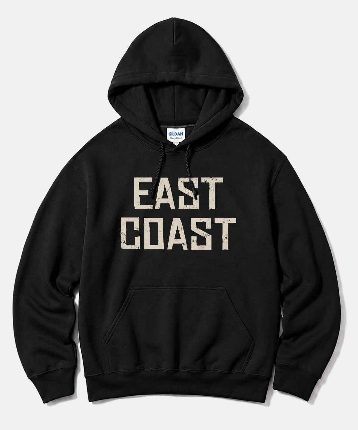 길단(GILDAN) 길단 X 빈티지컬렉션 EAST COAST 후드티셔츠